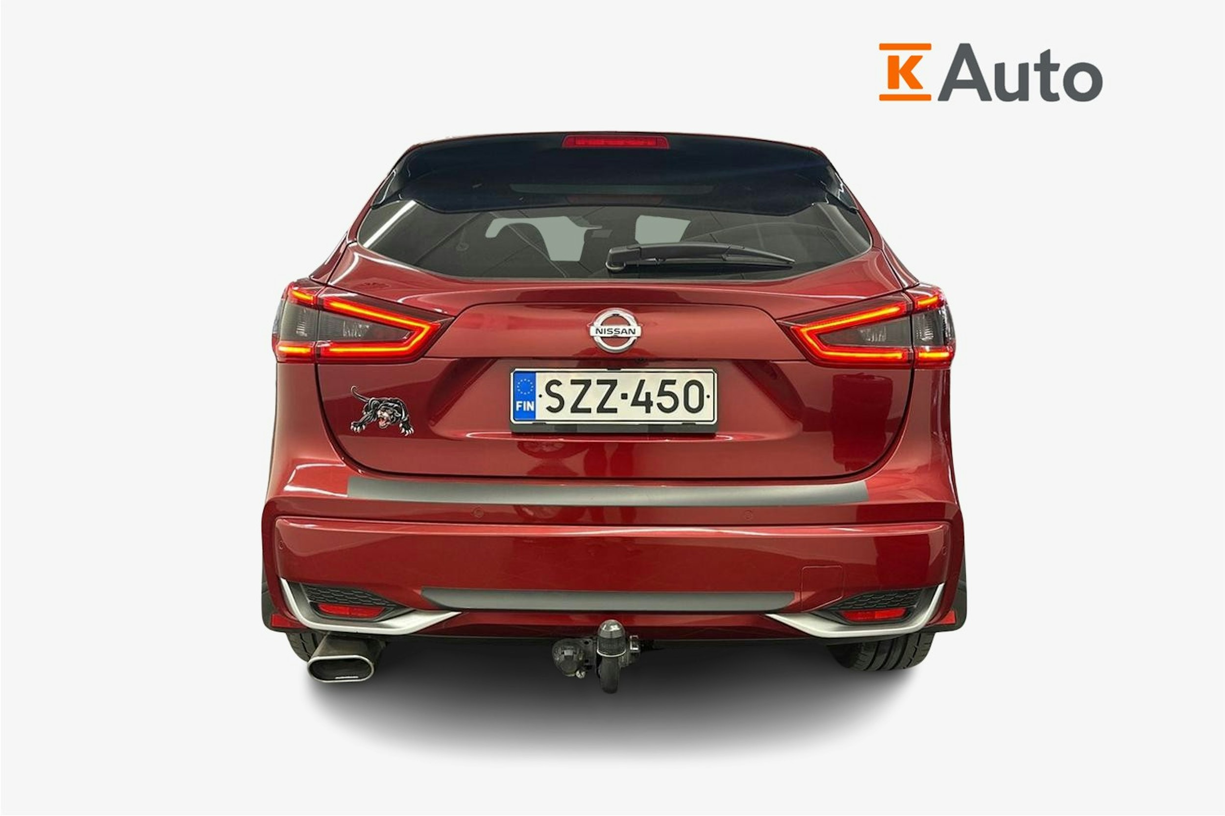 punainen Nissan Qashqai 2020 kuva 3.
