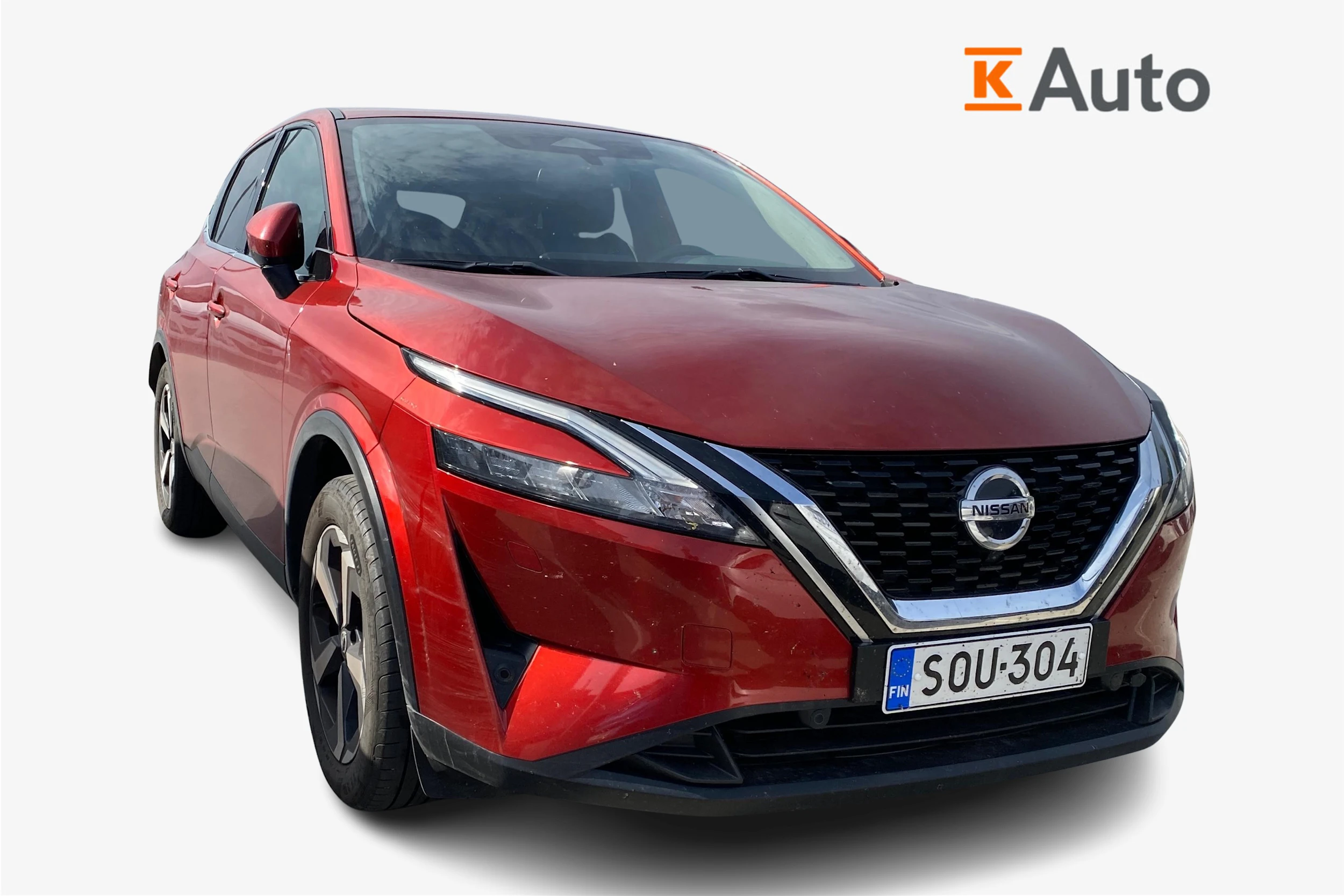 Punainen Nissan Qashqai 2022 kuva 1.