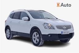 valkoinen Nissan Qashqai+2 2008 kuva 1.