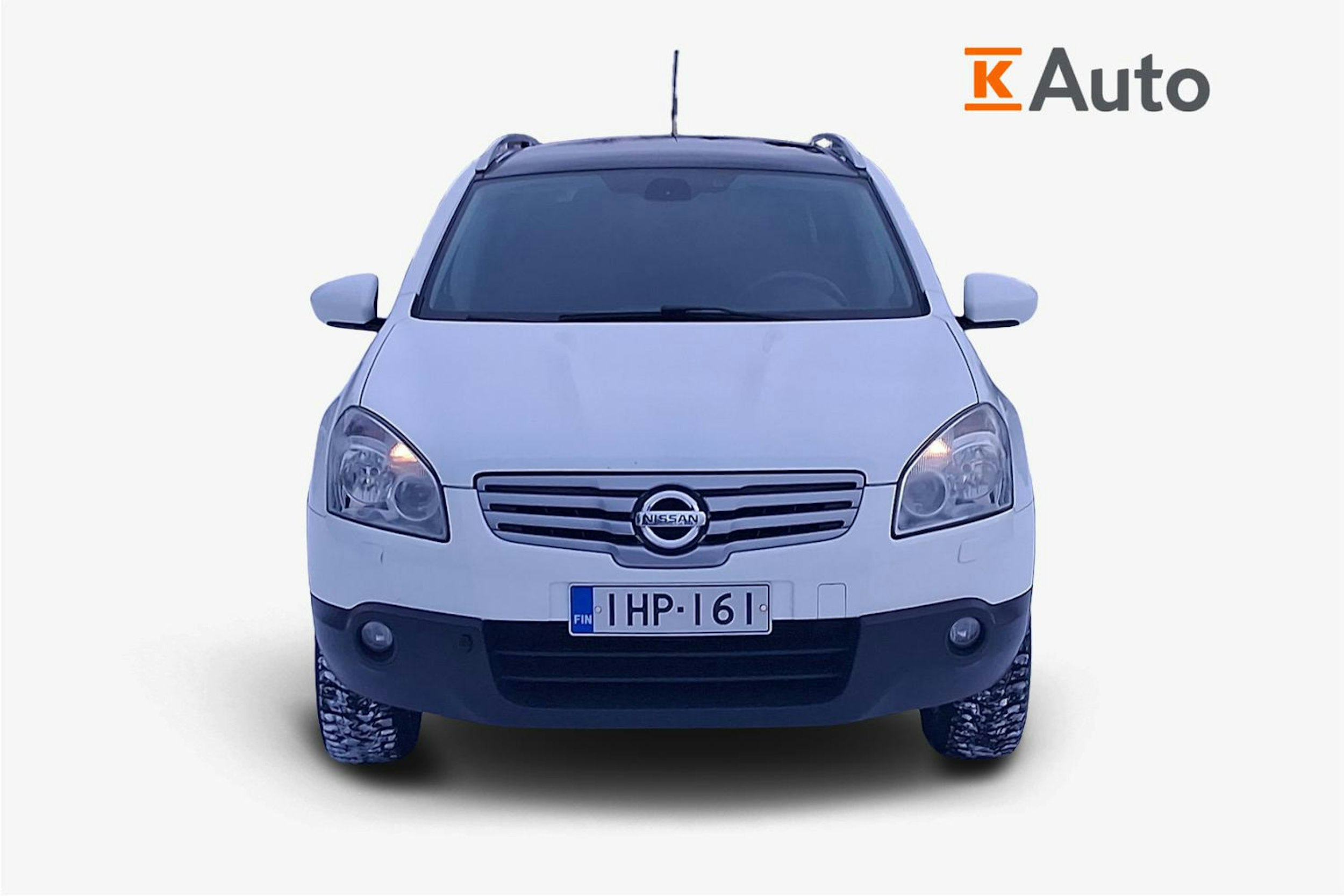 valkoinen Nissan Qashqai+2 2008 kuva 5.