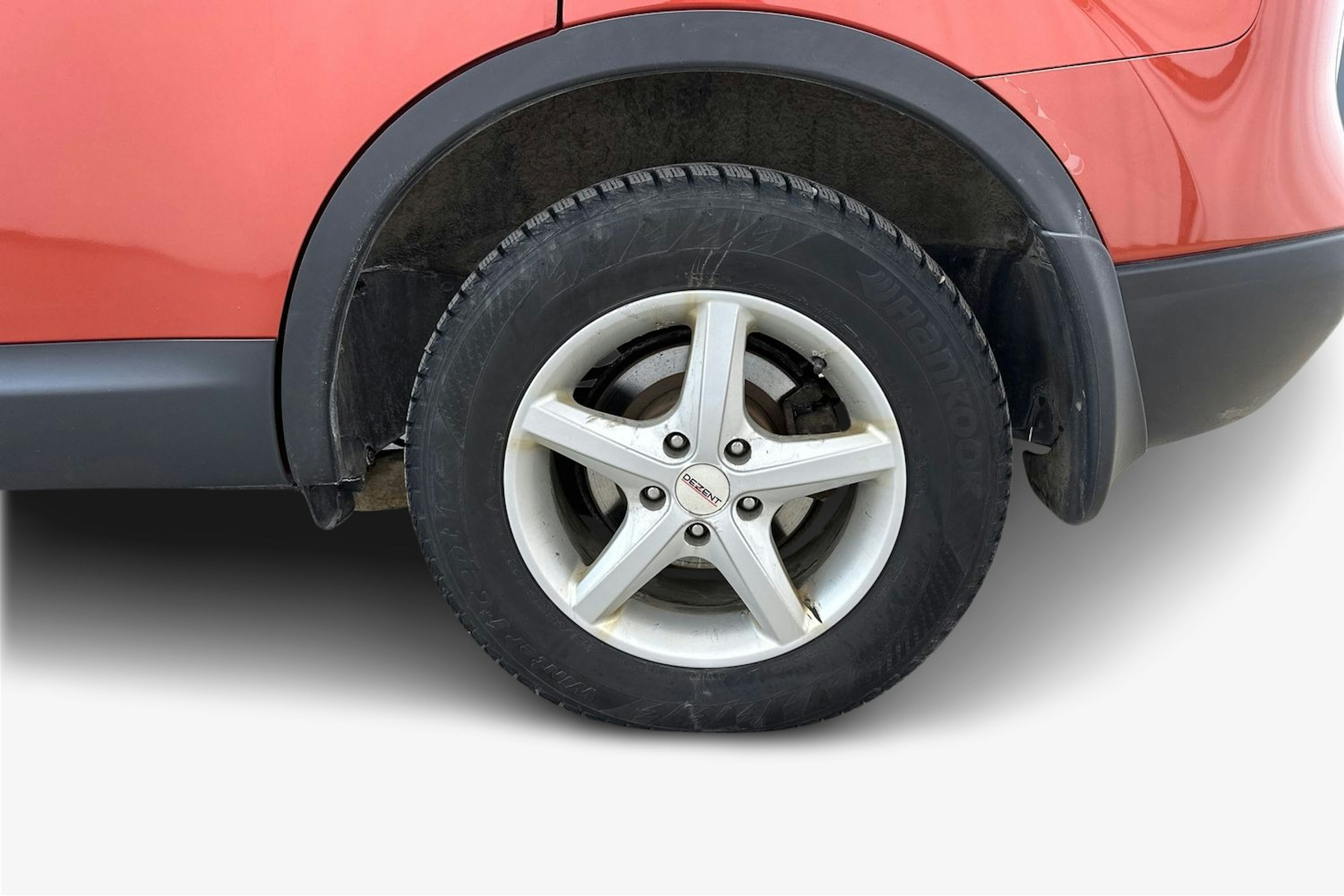 Punainen Nissan Qashqai+2 2009 kuva 11.