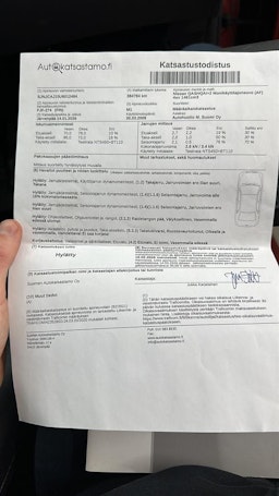 Punainen Nissan Qashqai+2 2009 kuva 30.