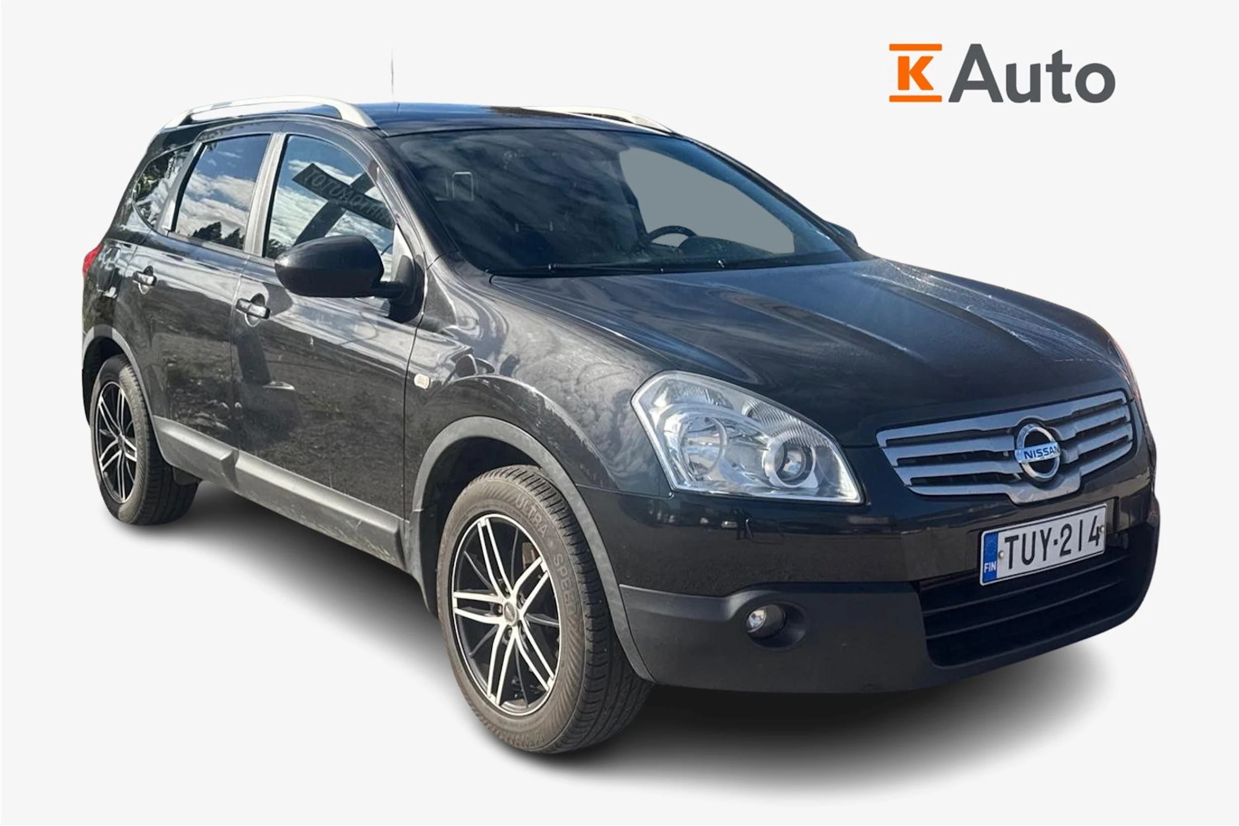 musta Nissan Qashqai+2 2009 kuva 1.