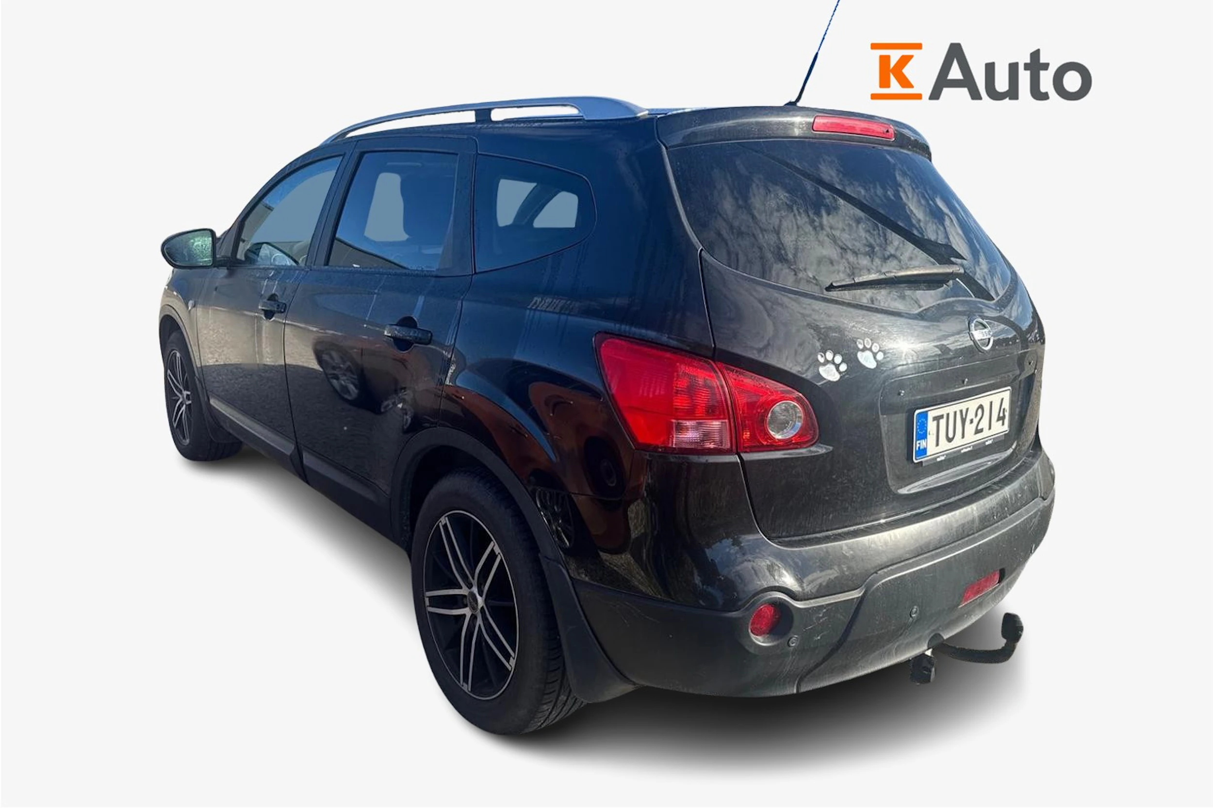 musta Nissan Qashqai+2 2009 kuva 2.
