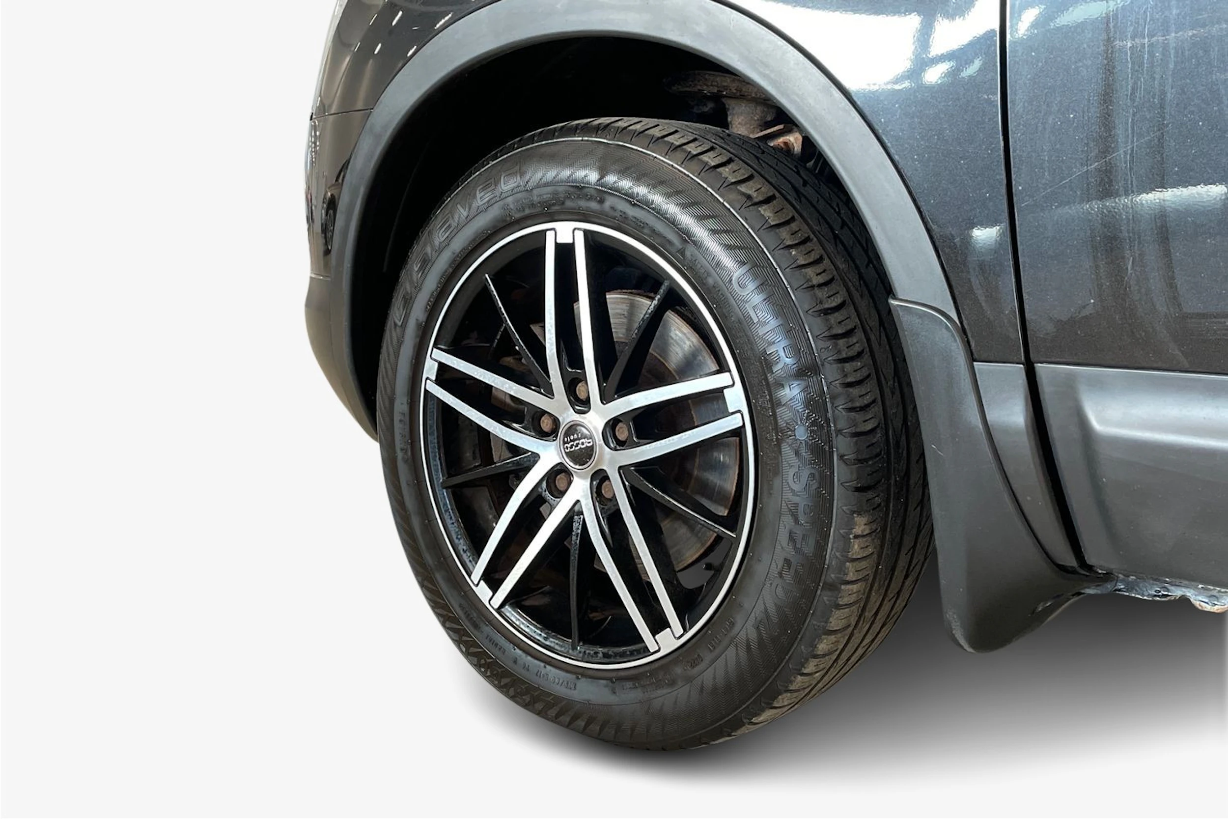 musta Nissan Qashqai+2 2009 kuva 9.
