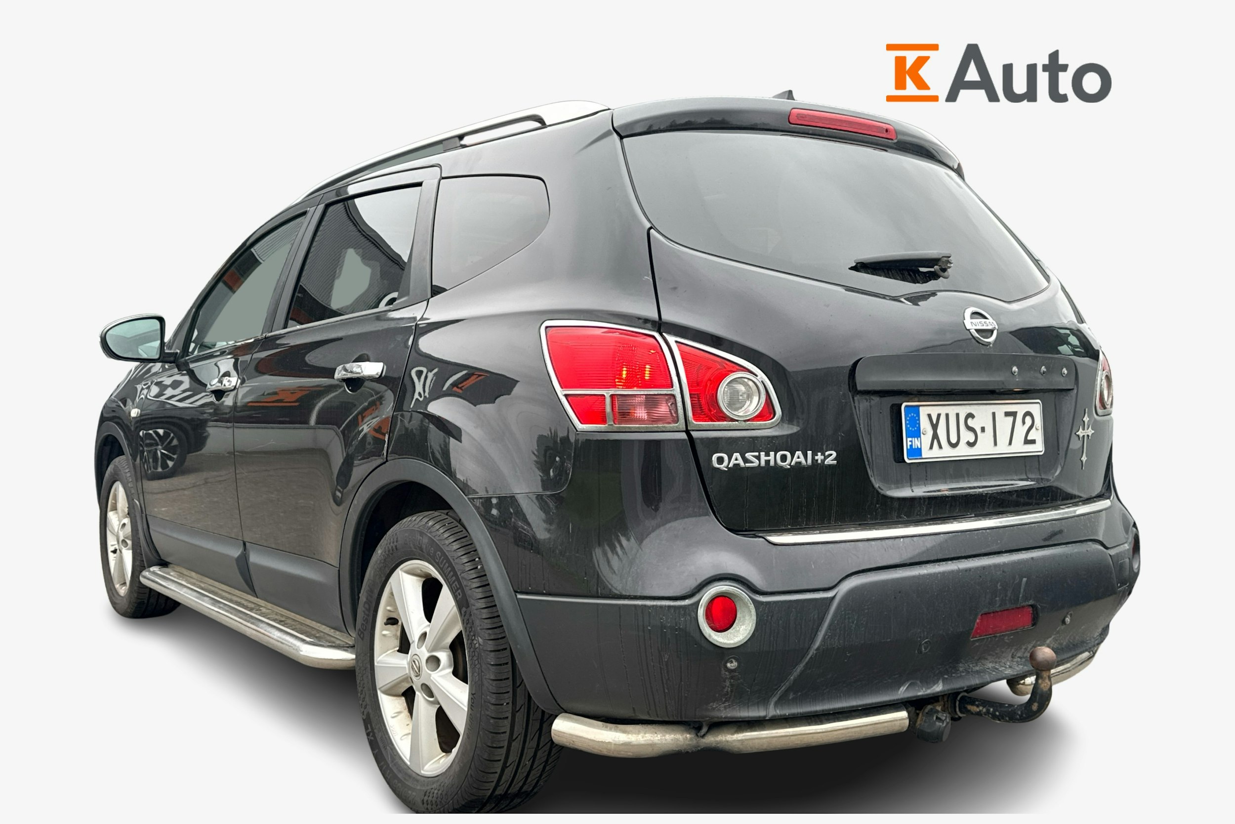 musta Nissan Qashqai+2 2009 kuva 2.