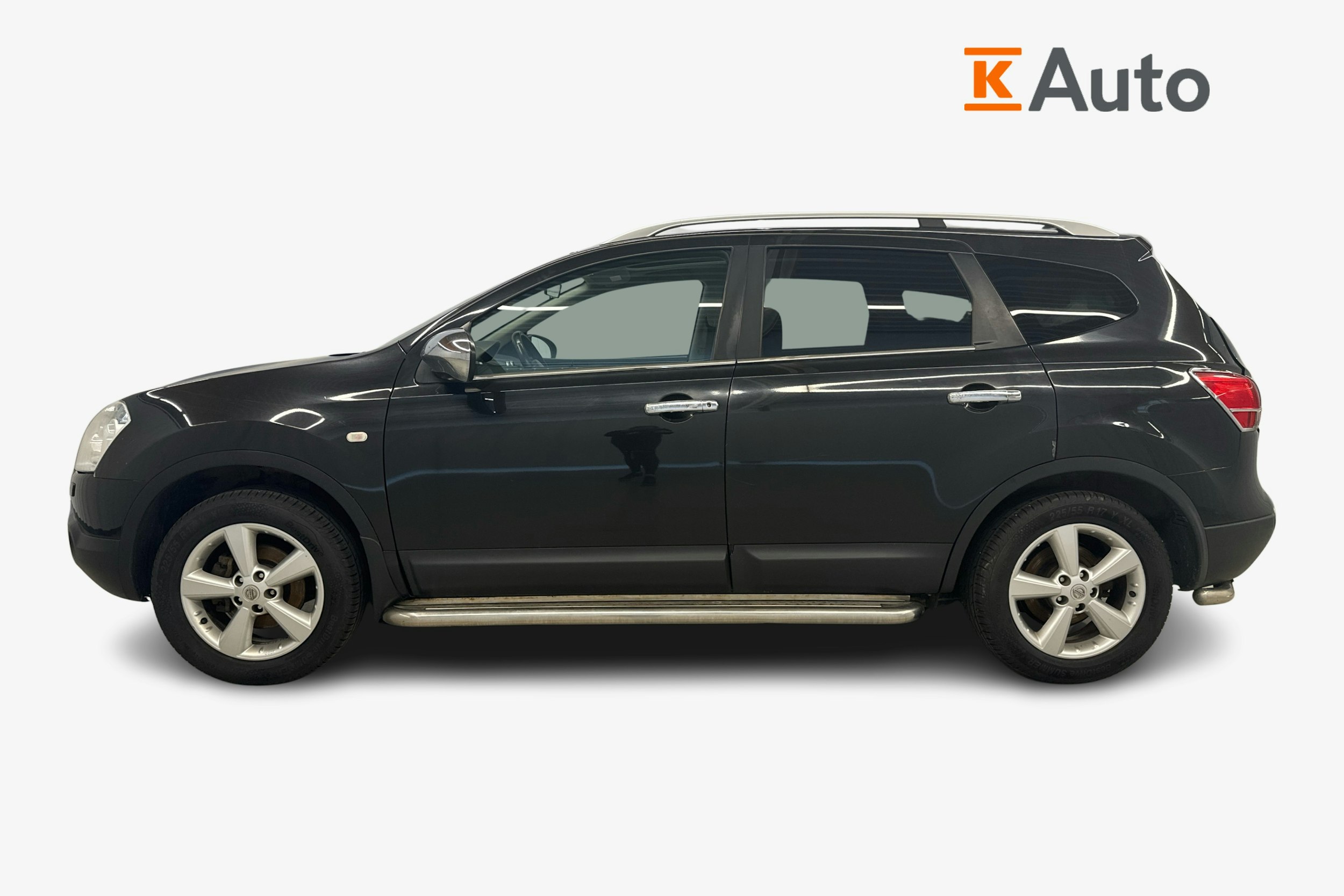 musta Nissan Qashqai+2 2009 kuva 5.