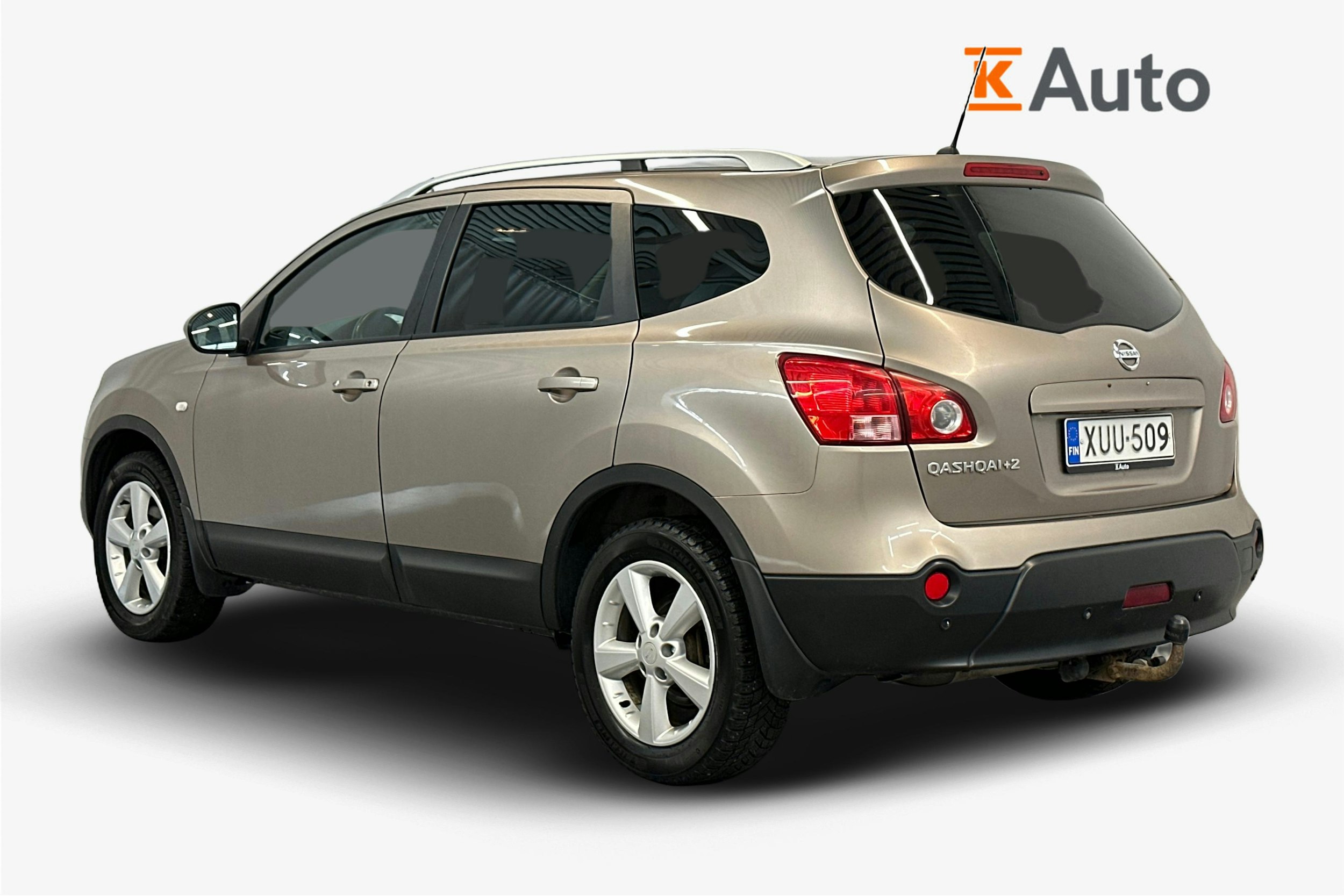 ruskea (beige) Nissan Qashqai+2 2009 kuva 2.