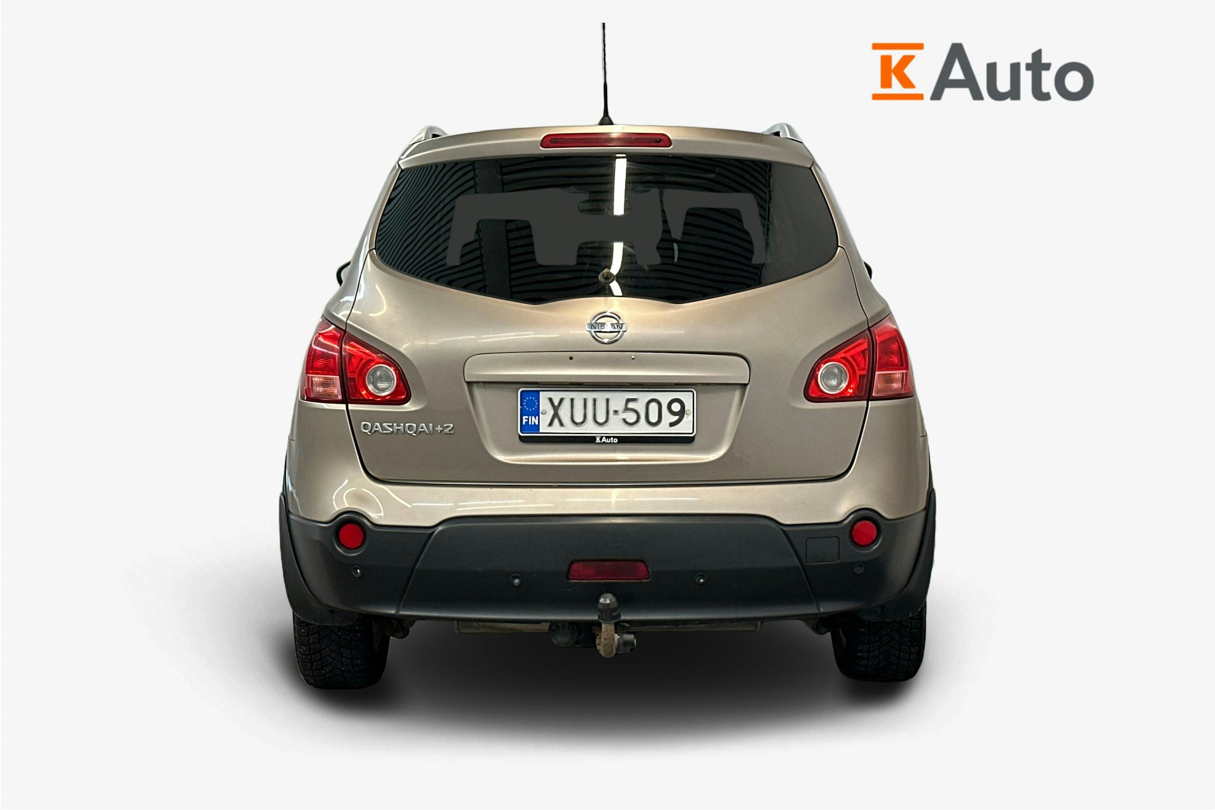 ruskea (beige) Nissan Qashqai+2 2009 kuva 3.