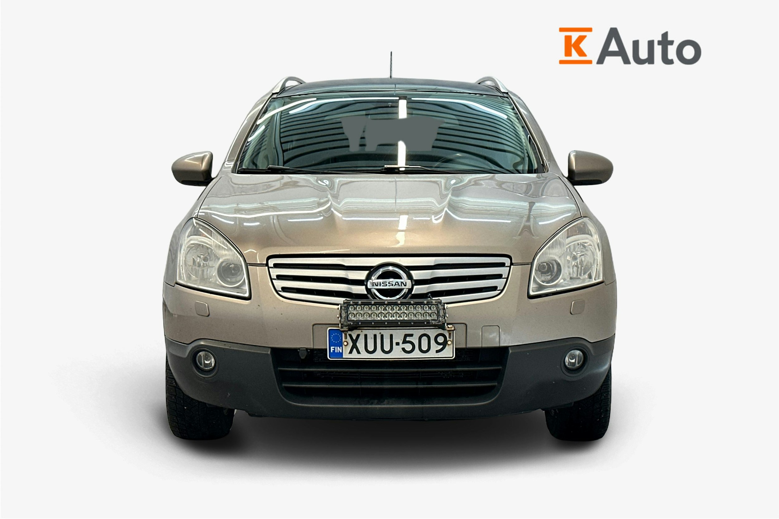 ruskea (beige) Nissan Qashqai+2 2009 kuva 5.