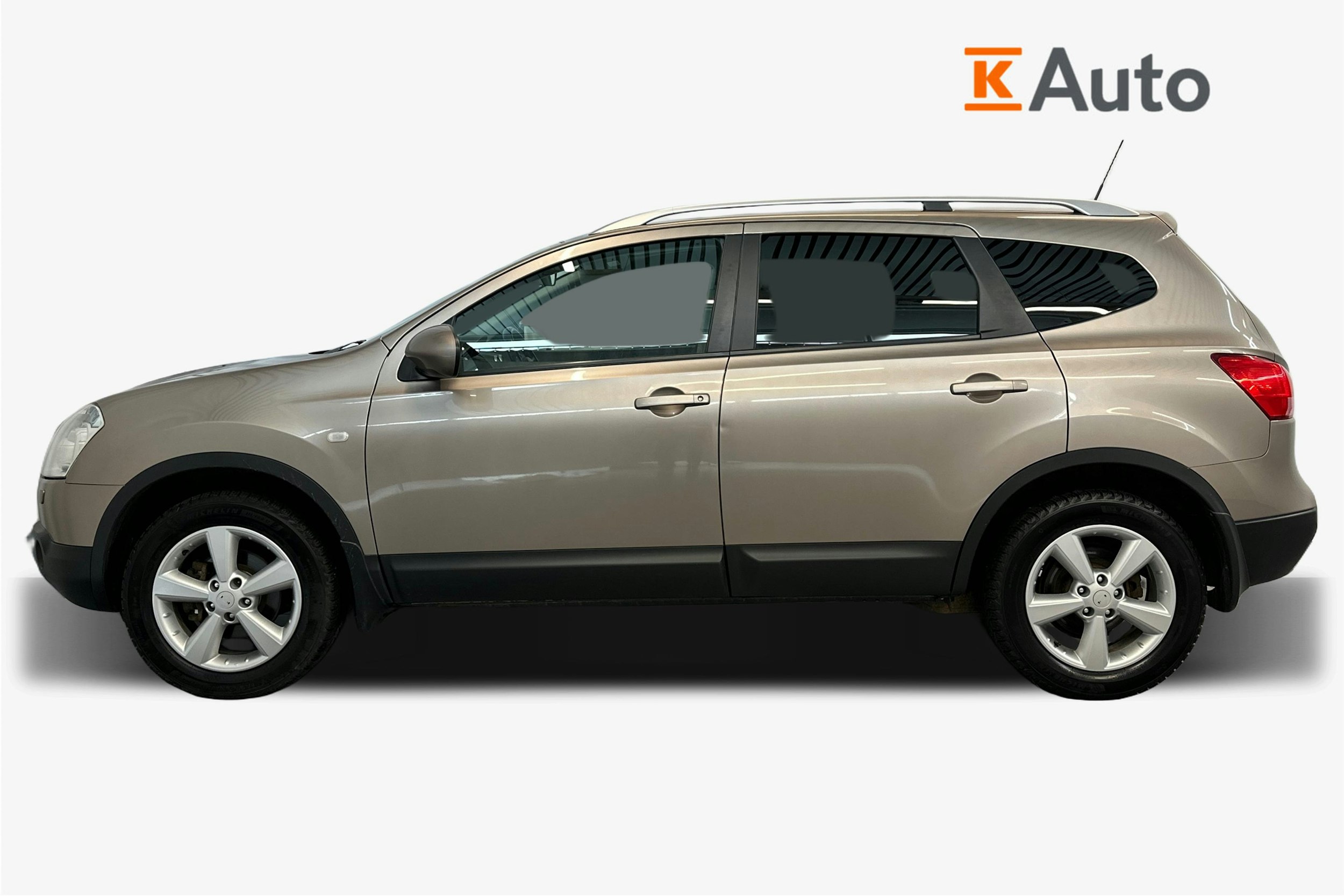 ruskea (beige) Nissan Qashqai+2 2009 kuva 6.