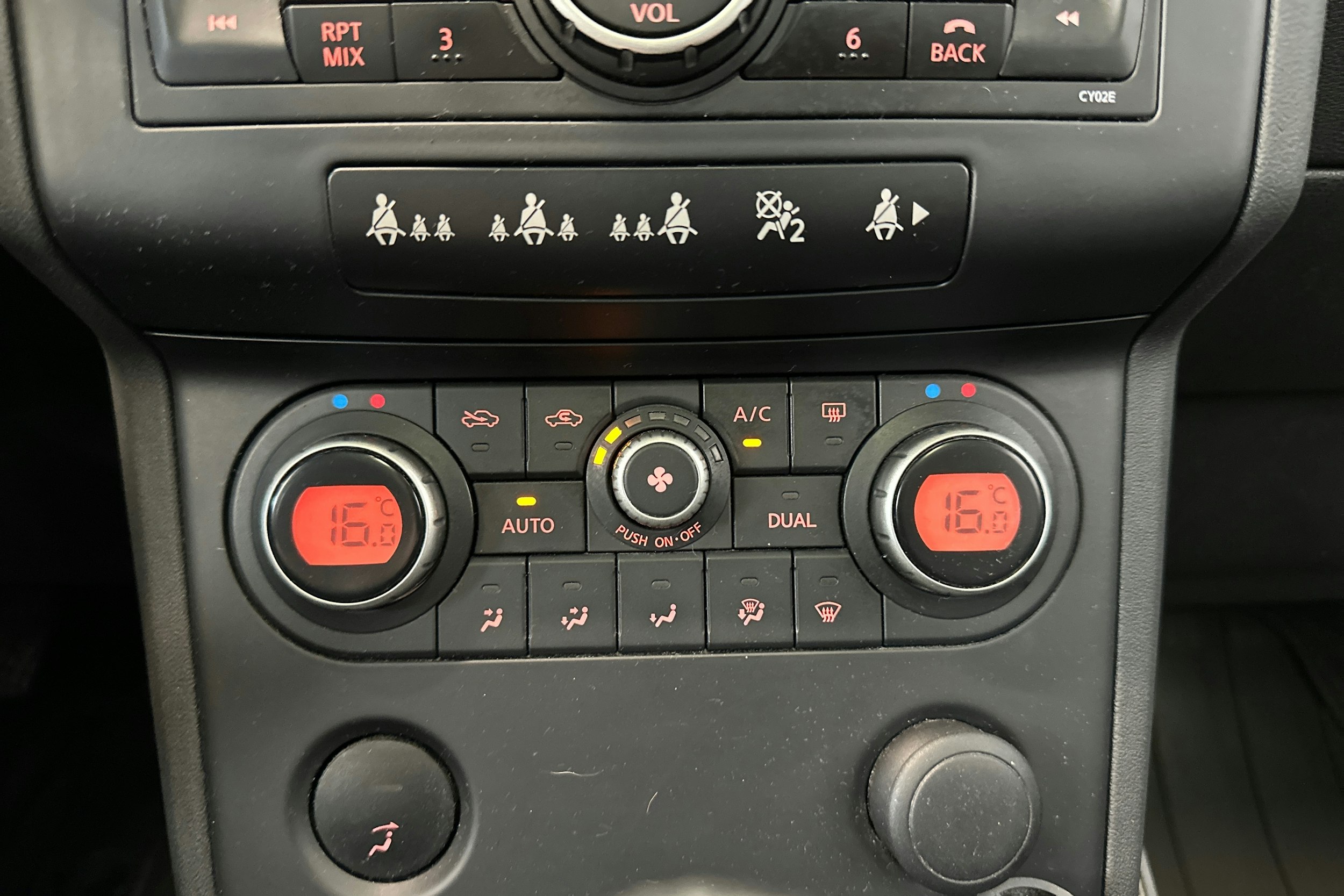 ruskea (beige) Nissan Qashqai+2 2009 kuva 22.
