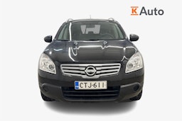 Musta Nissan Qashqai+2 2010 kuva 5.