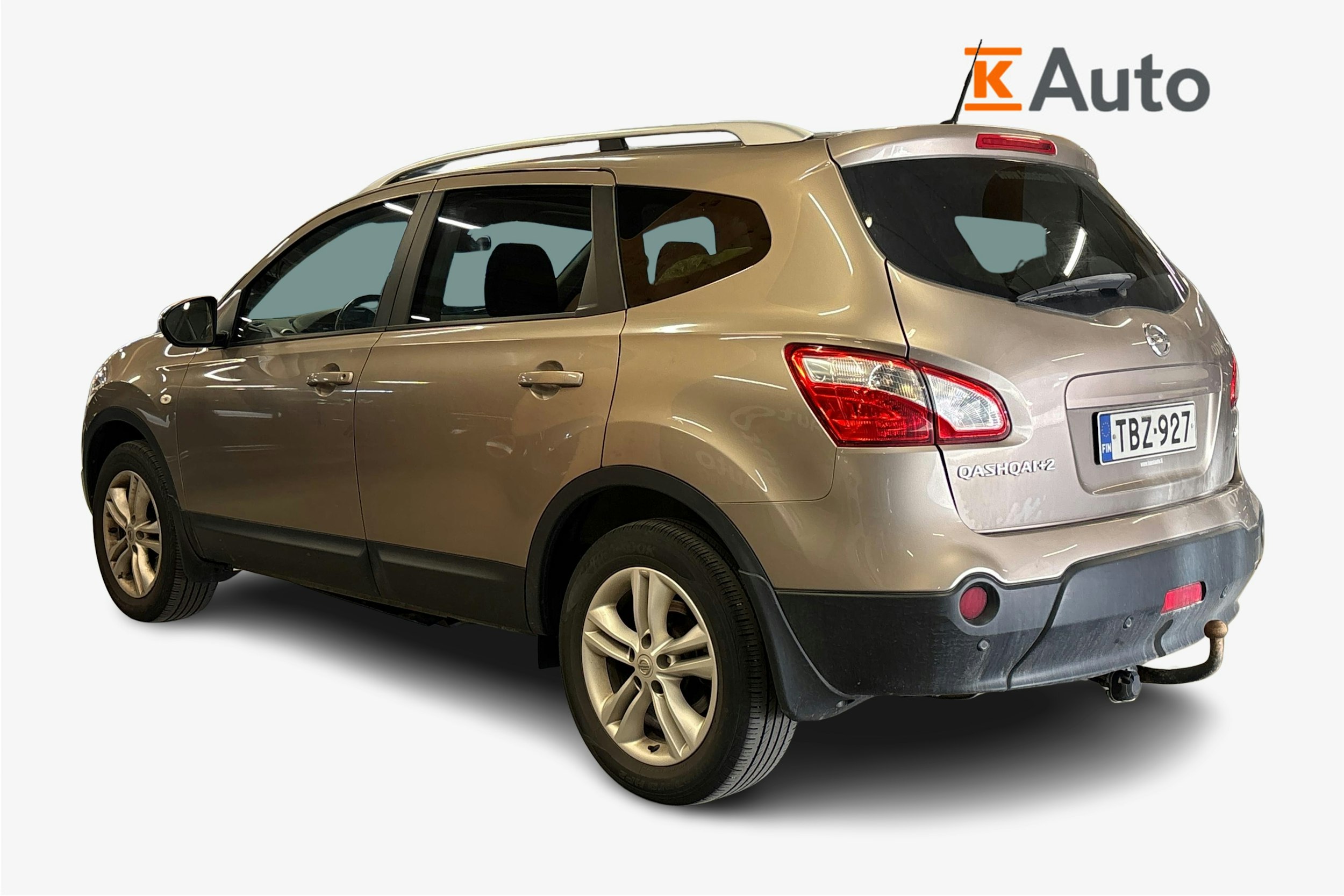 ruskea (beige) Nissan Qashqai+2 2010 kuva 2.