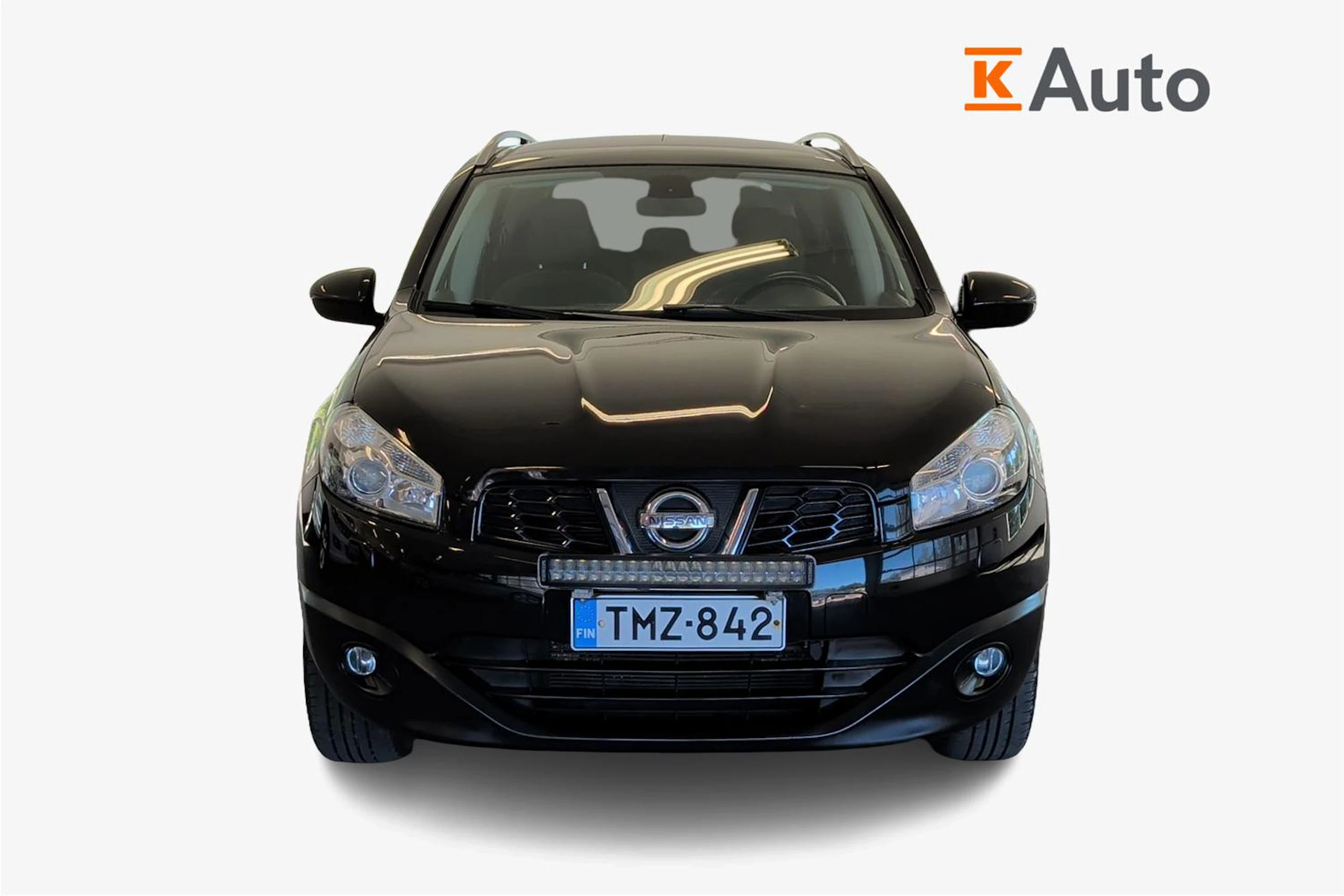 musta Nissan Qashqai+2 2010 kuva 4.