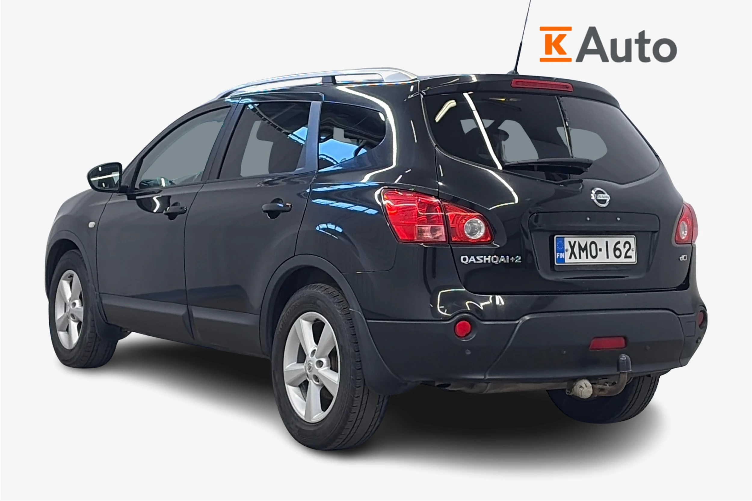 musta Nissan Qashqai+2 2010 kuva 3.