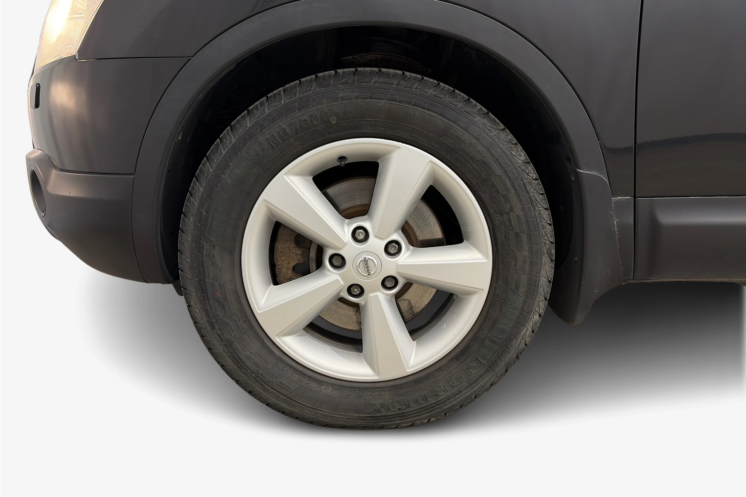 musta Nissan Qashqai+2 2010 kuva 12.