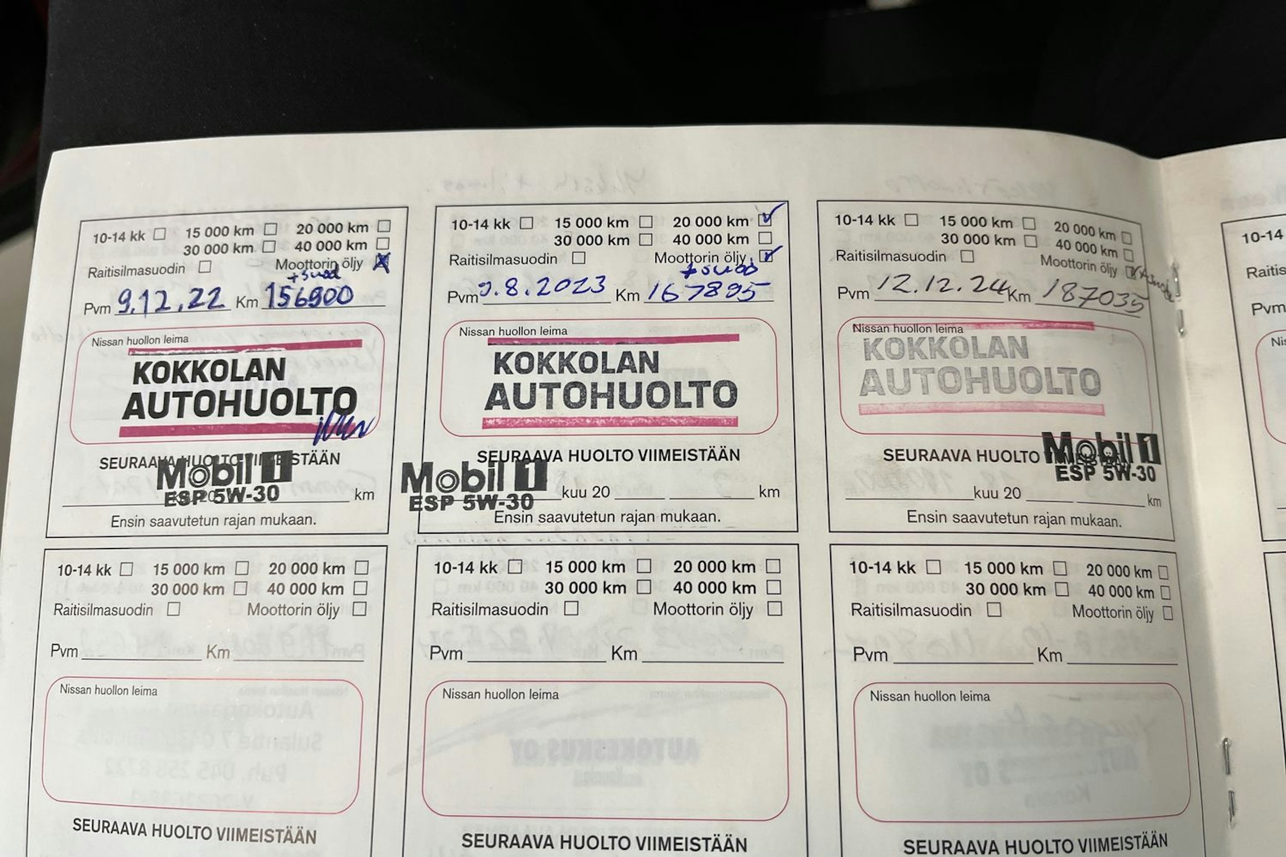 punainen Nissan Qashqai+2 2011 kuva 25.