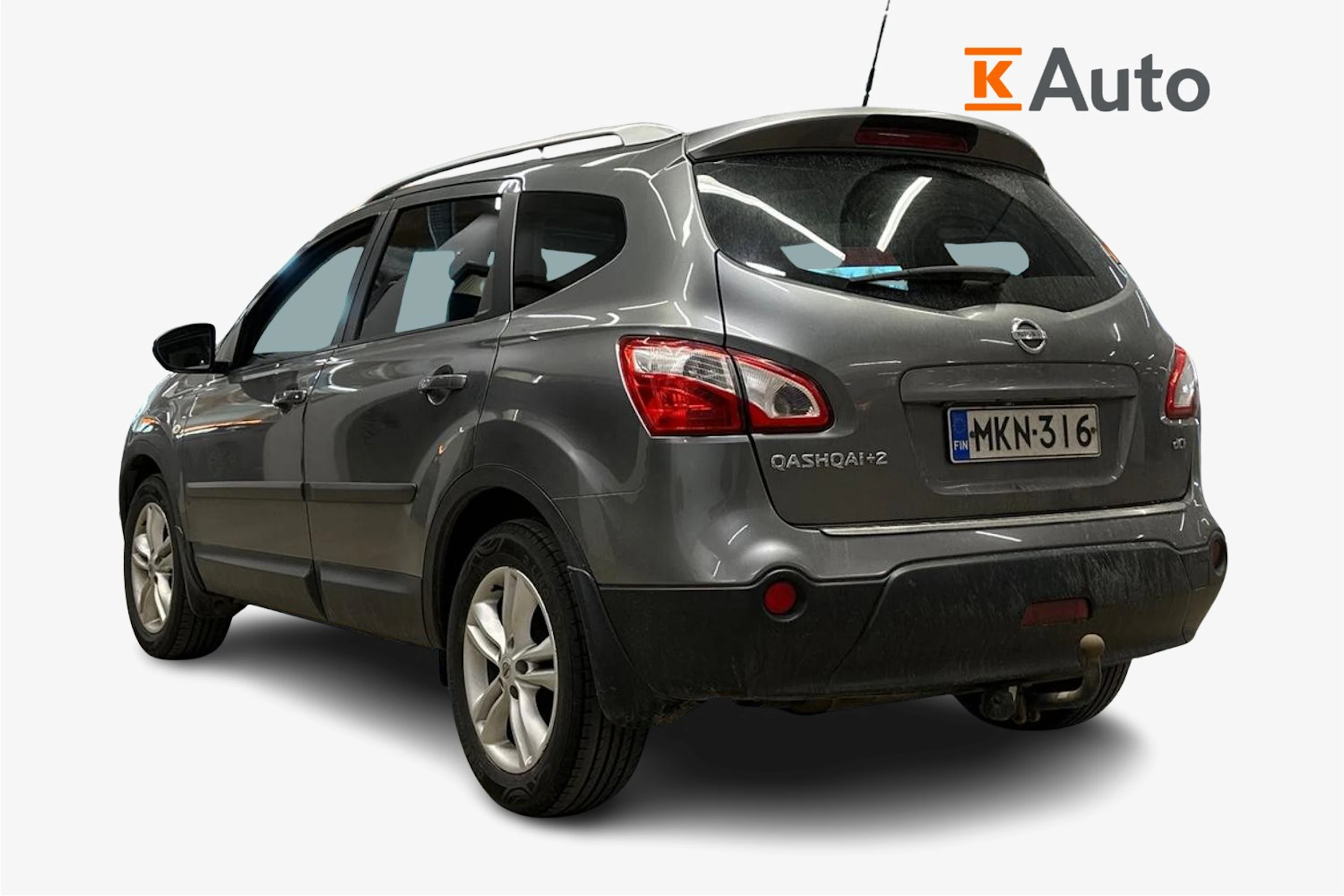 harmaa Nissan Qashqai+2 2011 kuva 2.