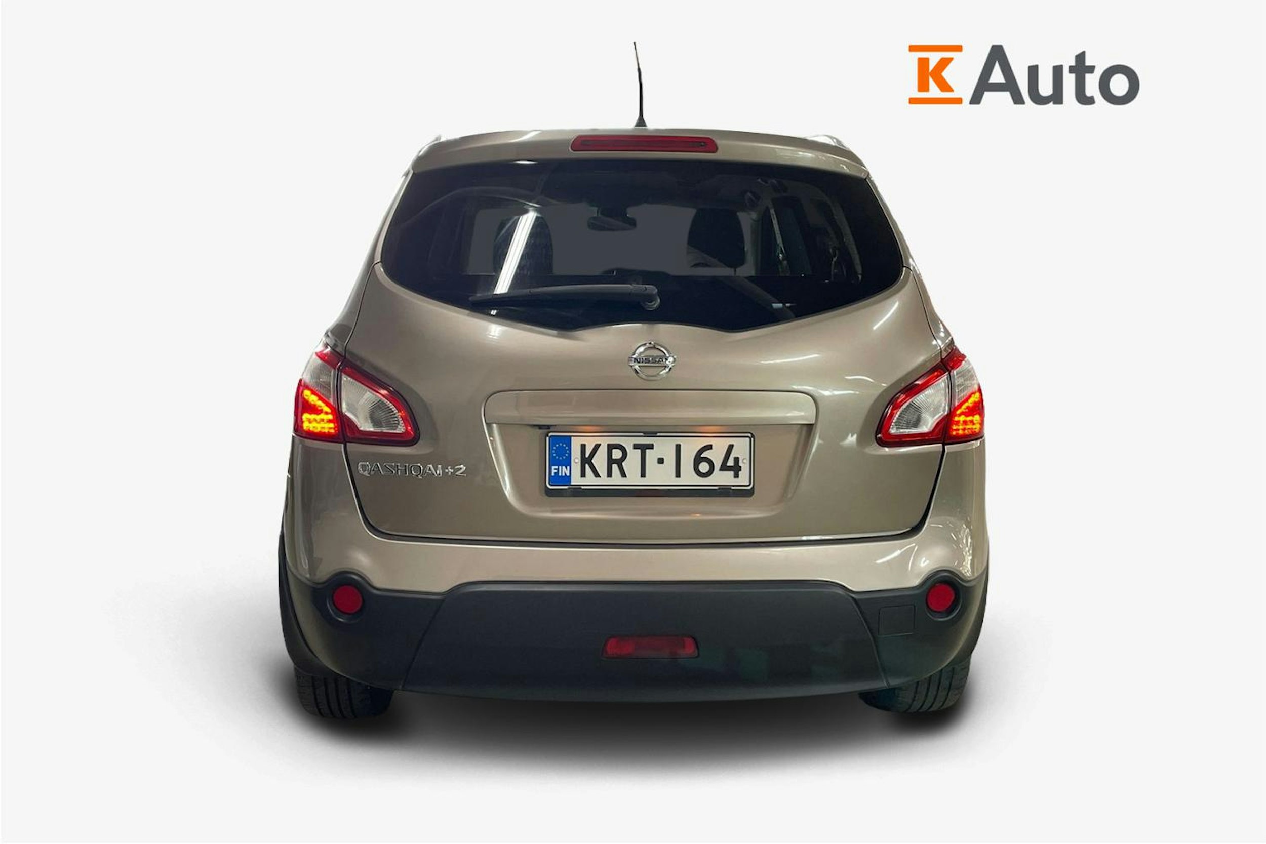 Ruskea (beige) Nissan Qashqai+2 2012 kuva 3.
