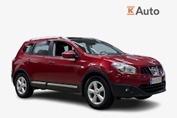 punainen Nissan Qashqai+2 2012 kuva 1.