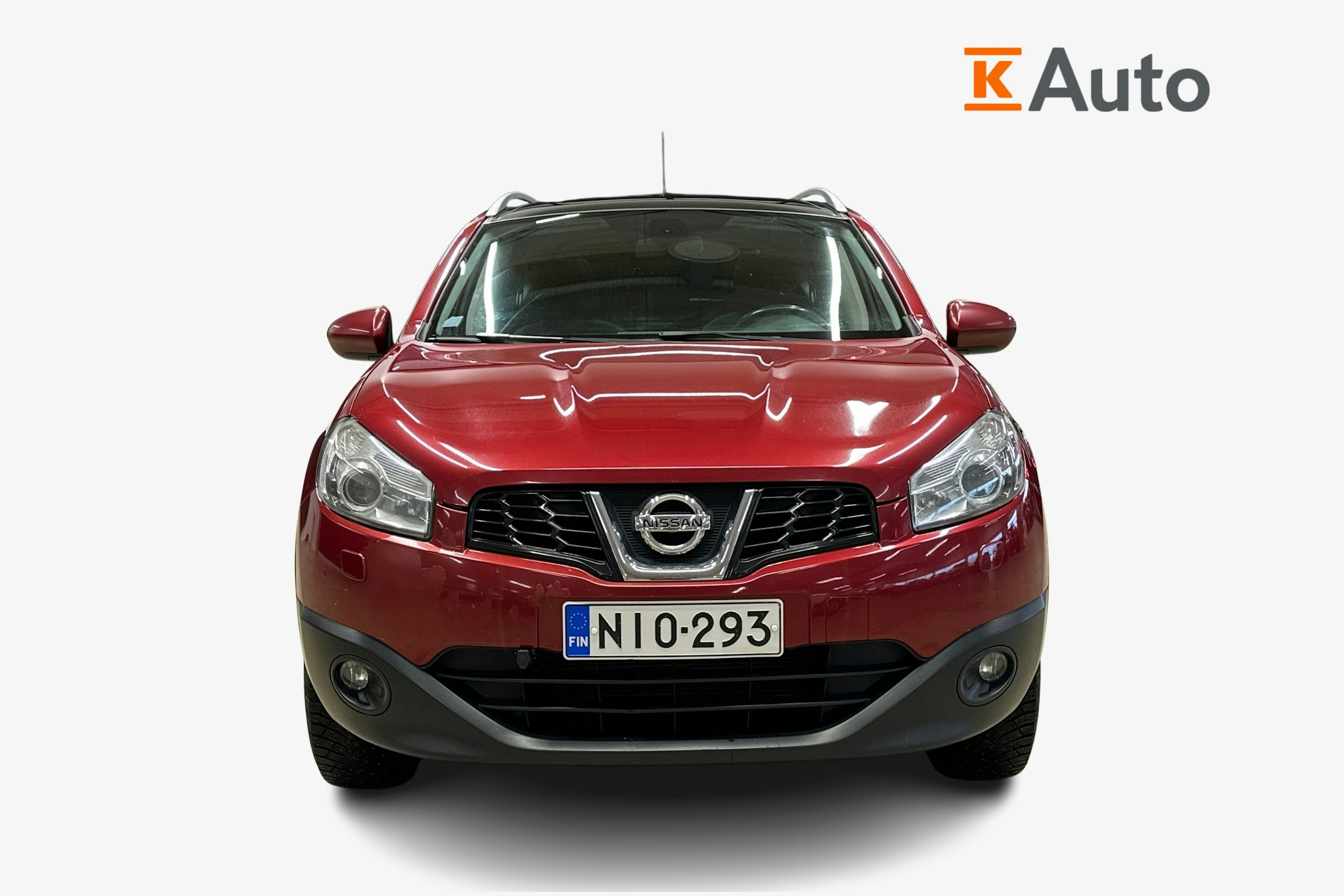 punainen Nissan Qashqai+2 2012 kuva 4.