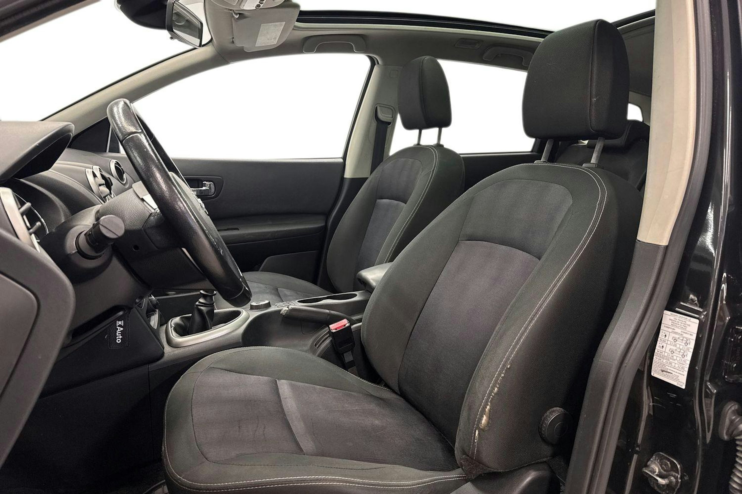 musta Nissan Qashqai+2 2012 kuva 11.