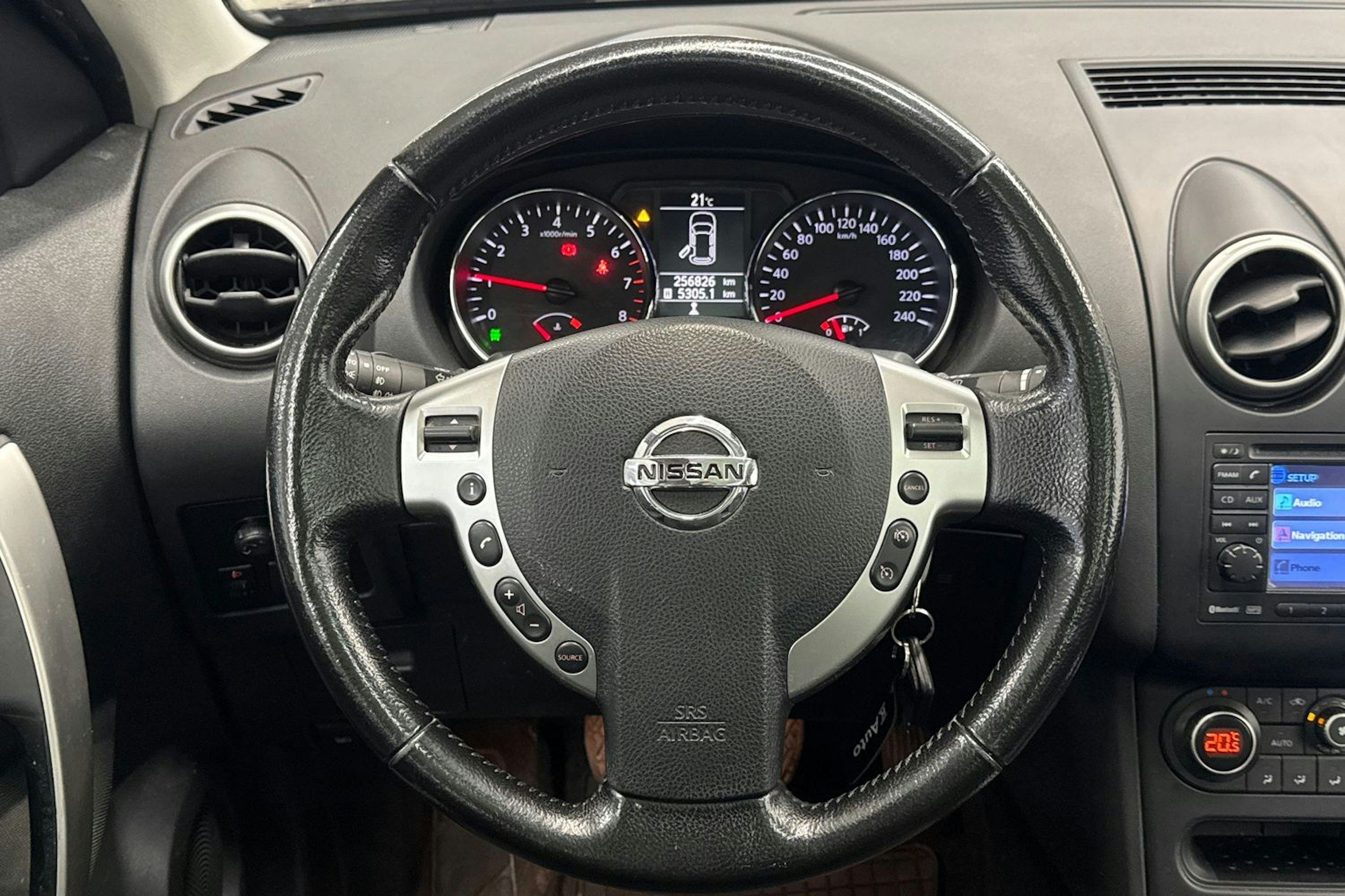 musta Nissan Qashqai+2 2012 kuva 14.