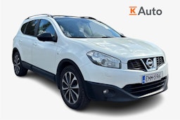 Valkoinen Nissan Qashqai+2 2013 kuva 1.