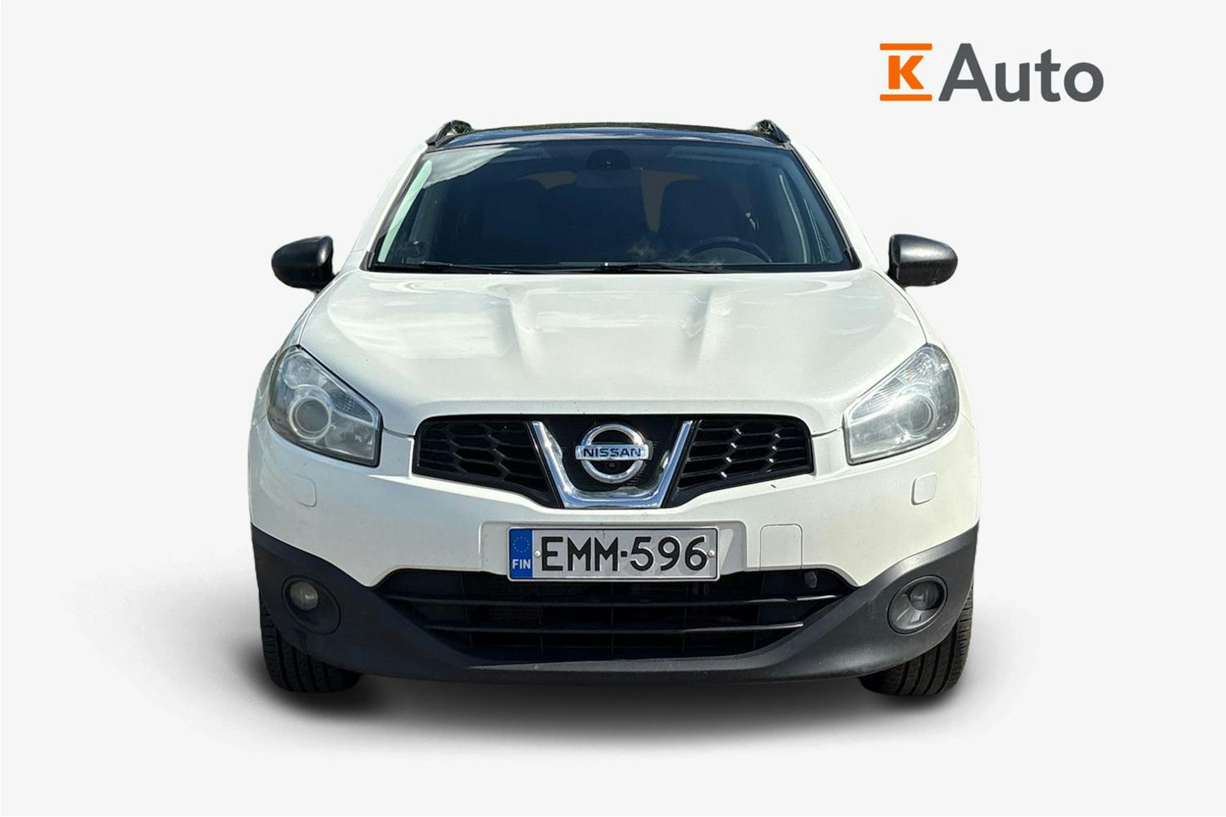 Valkoinen Nissan Qashqai+2 2013 kuva 4.