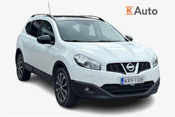 valkoinen Nissan Qashqai+2 2013 kuva 1.
