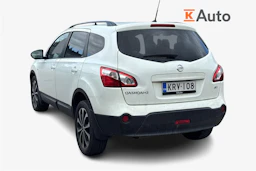 valkoinen Nissan Qashqai+2 2013 kuva 2.