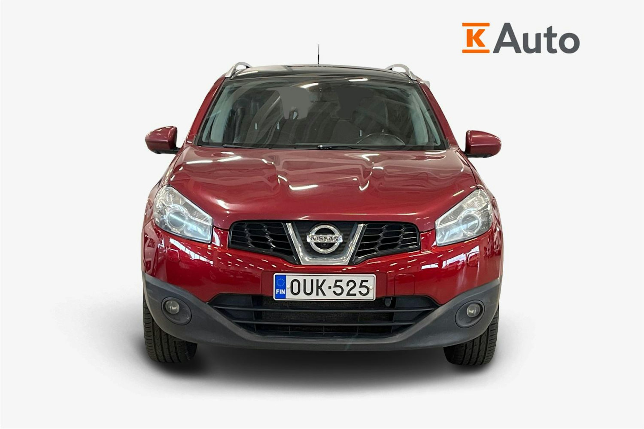 punainen Nissan Qashqai+2 2014 kuva 4.