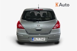 Harmaa Nissan Tiida 2008 kuva 3.