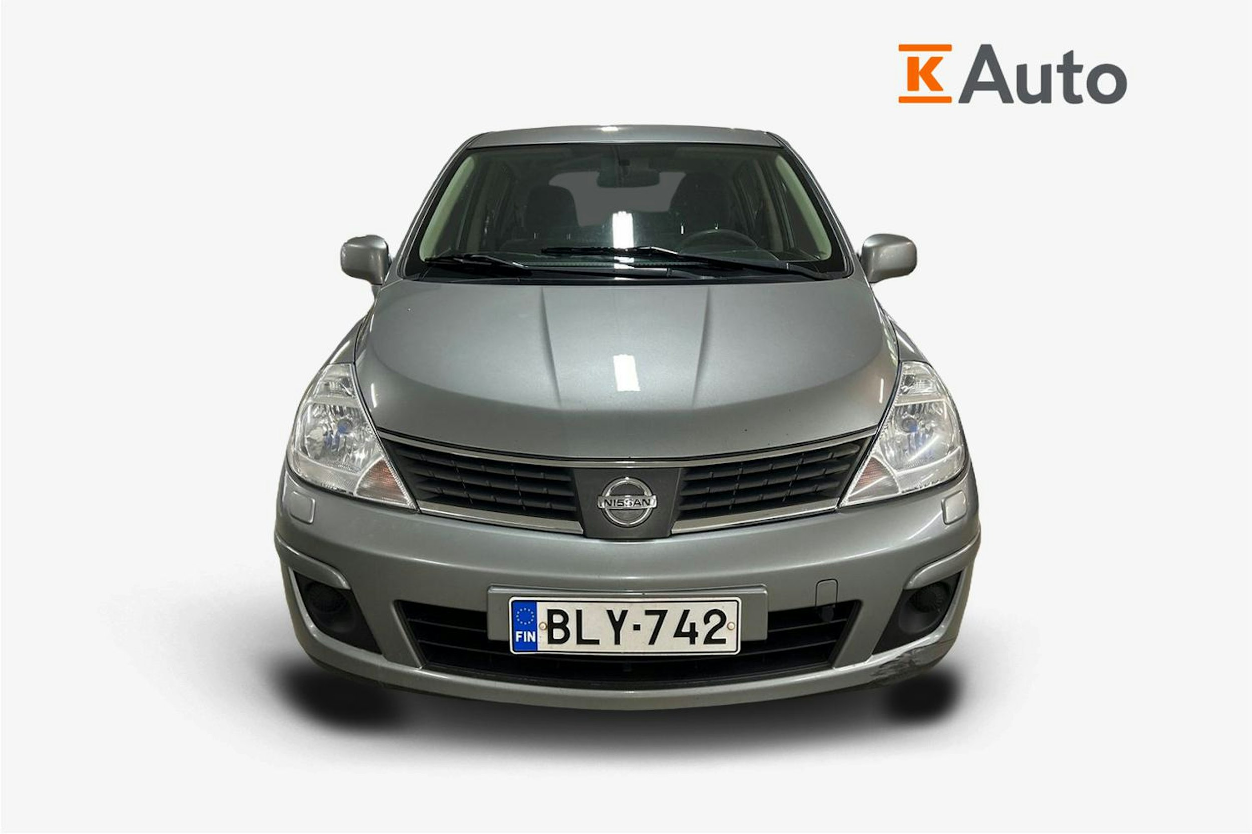 Harmaa Nissan Tiida 2008 kuva 4.