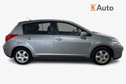 Harmaa Nissan Tiida 2008 kuva 5.