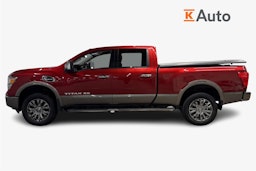 punainen Nissan Titan 2017 kuva 6.