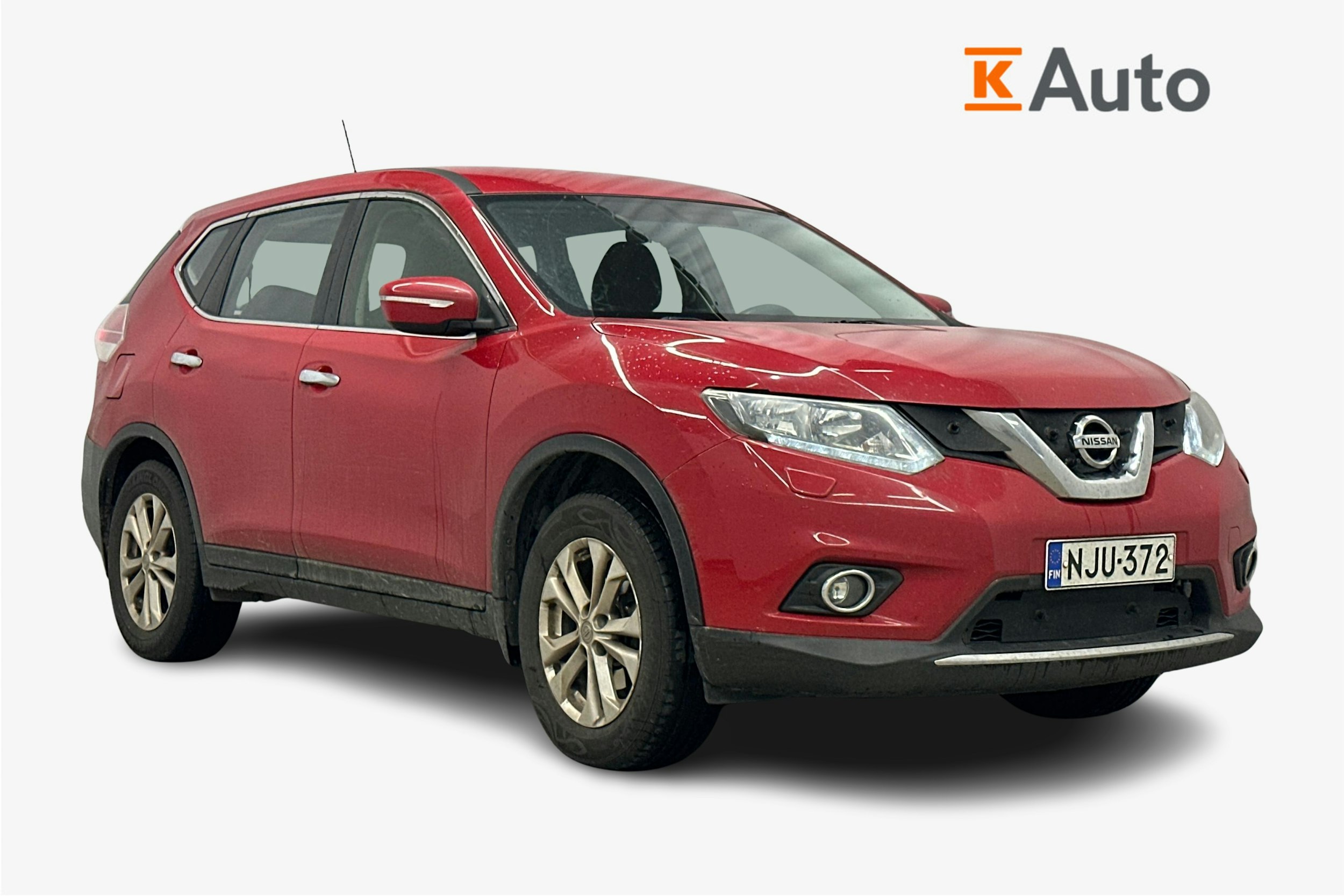 punainen Nissan X-Trail 2016 kuva 1.