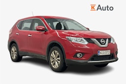 punainen Nissan X-Trail 2016 kuva 1.