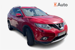 punainen Nissan X-Trail 2017 kuva 1.