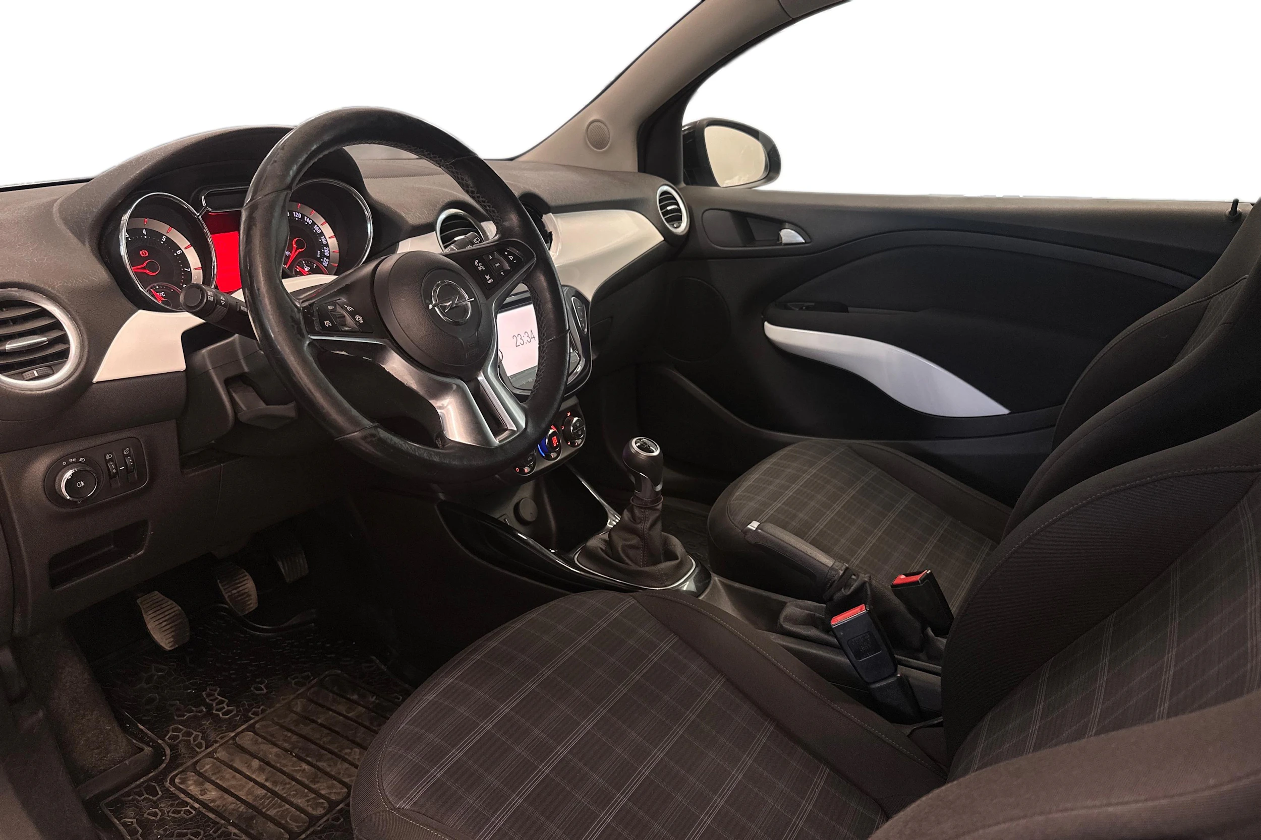 Valkoinen Opel Adam 2013 kuva 6.