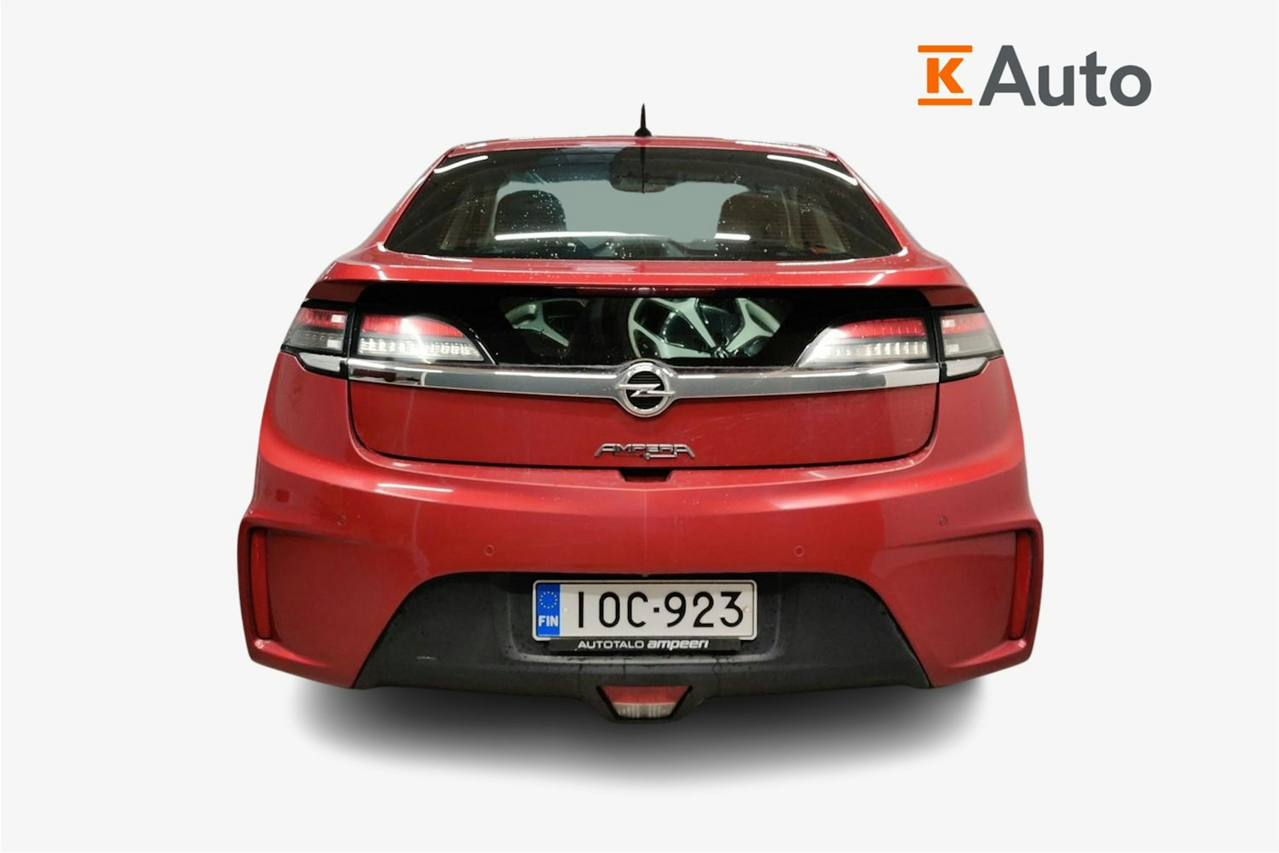 Punainen Opel Ampera 2012 kuva 3.