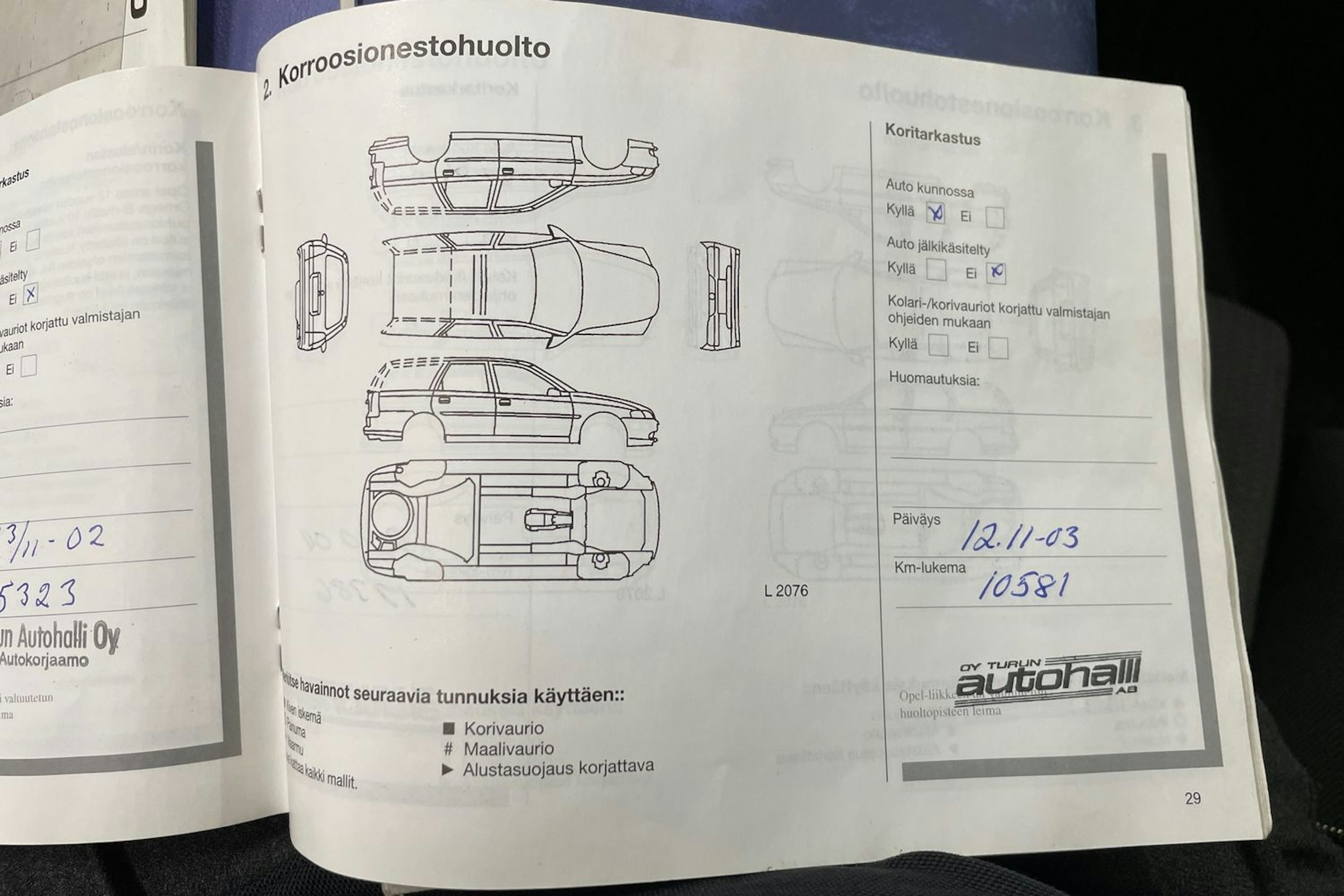 hopea Opel Astra 2001 kuva 27.