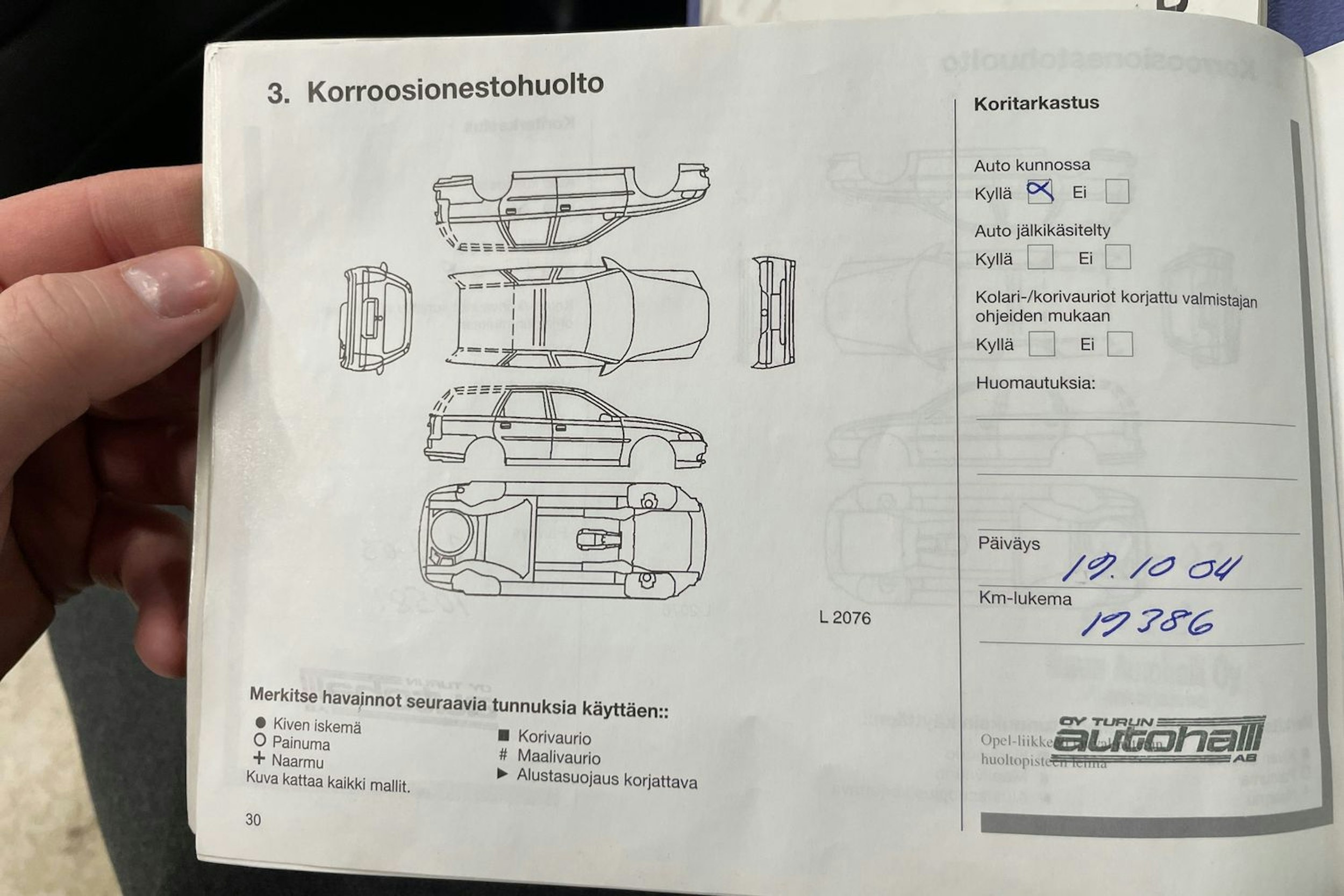 hopea Opel Astra 2001 kuva 28.