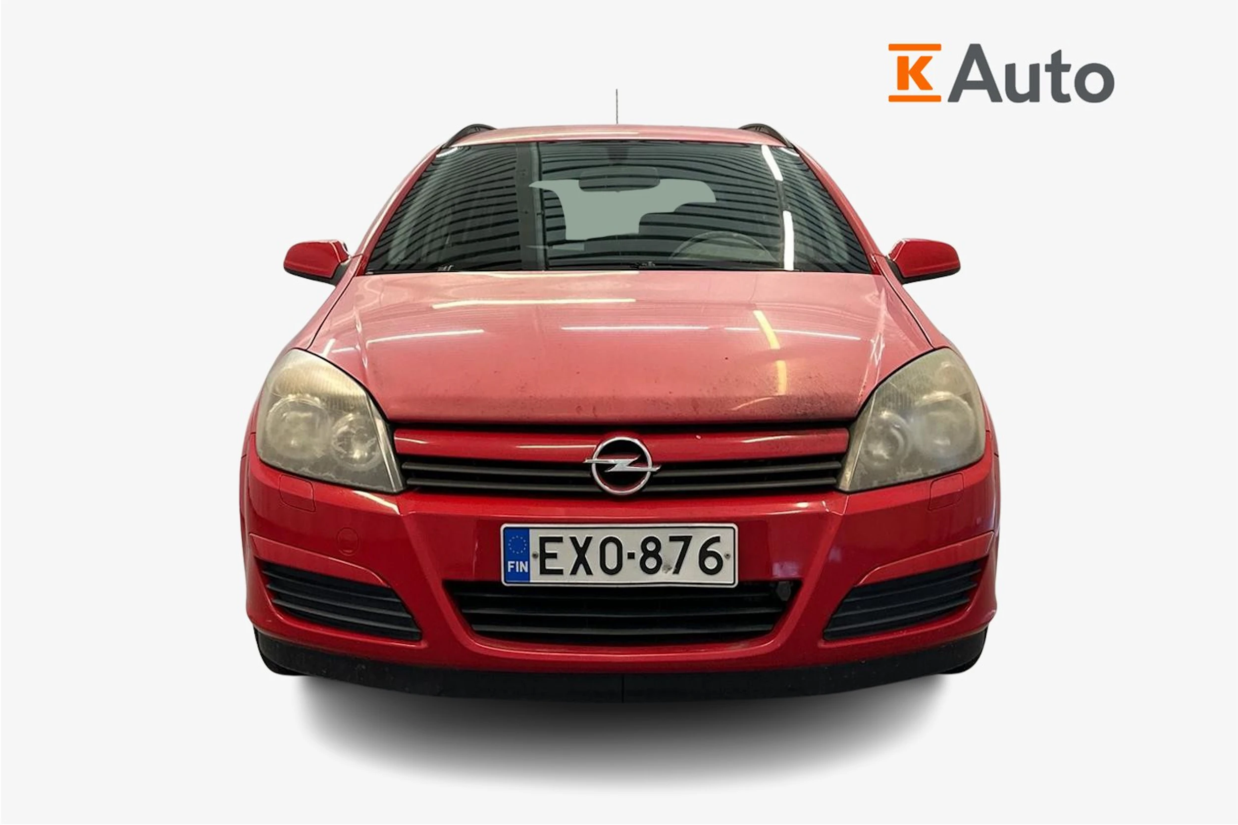 punainen Opel Astra 2005 kuva 2.