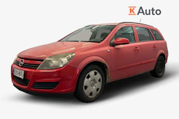 punainen Opel Astra 2005 kuva 3.
