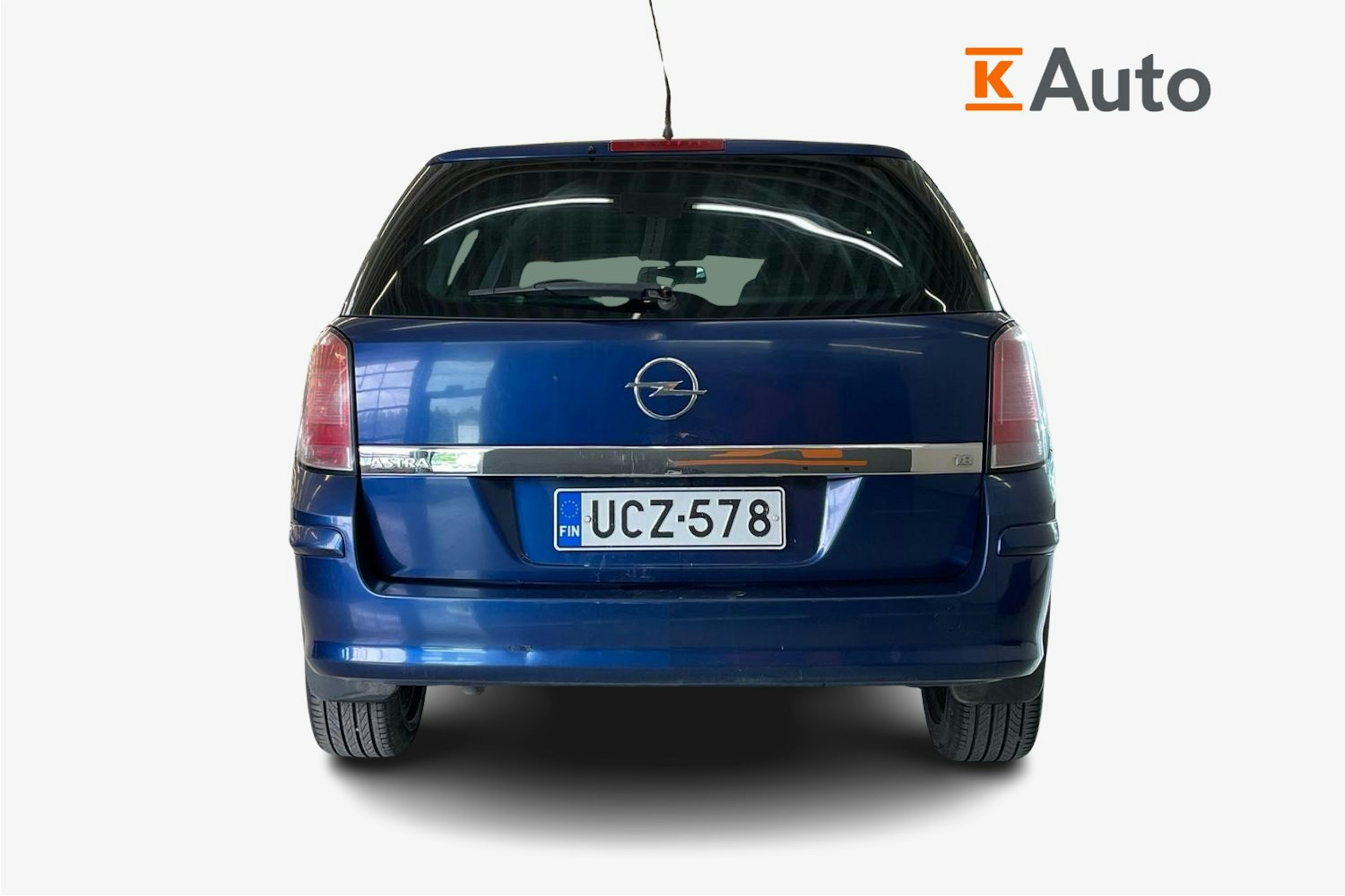 sininen Opel Astra 2006 kuva 3.
