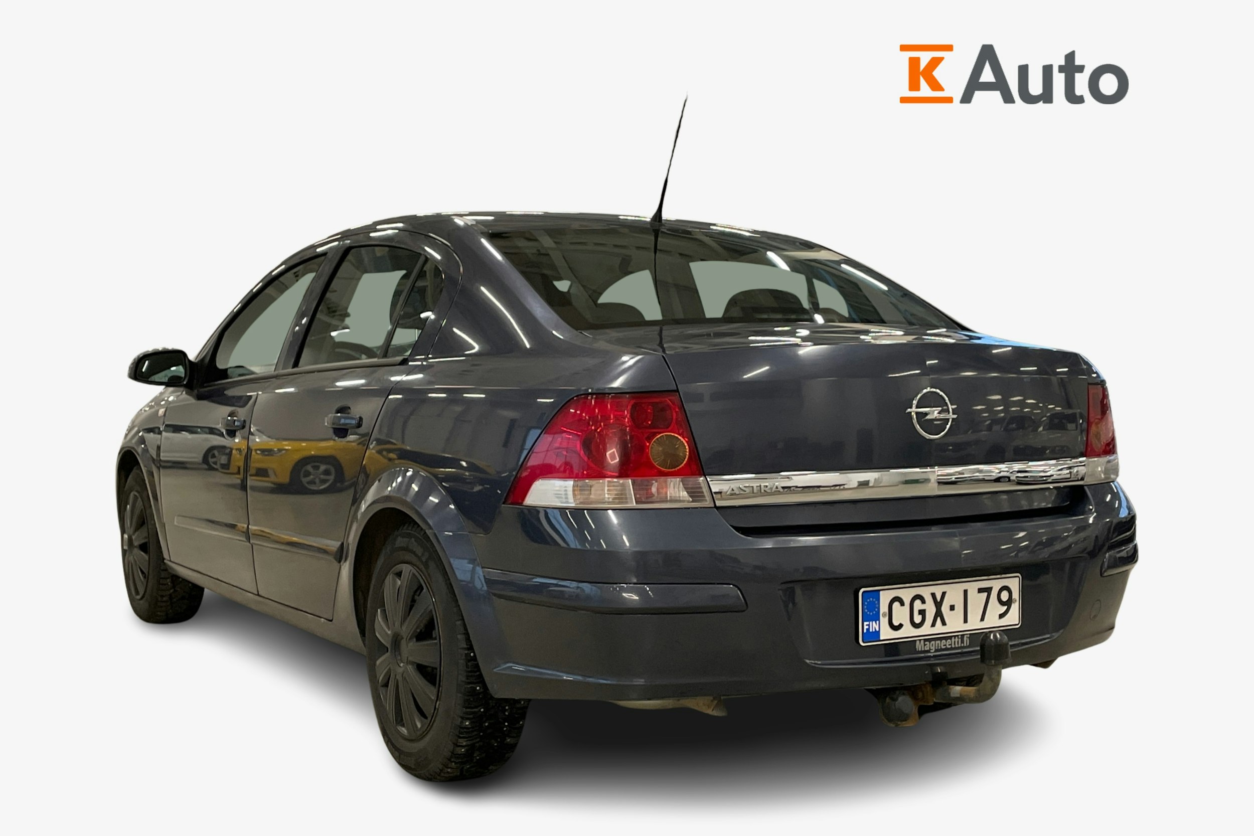 met. harmaa Opel Astra 2008 kuva 2.