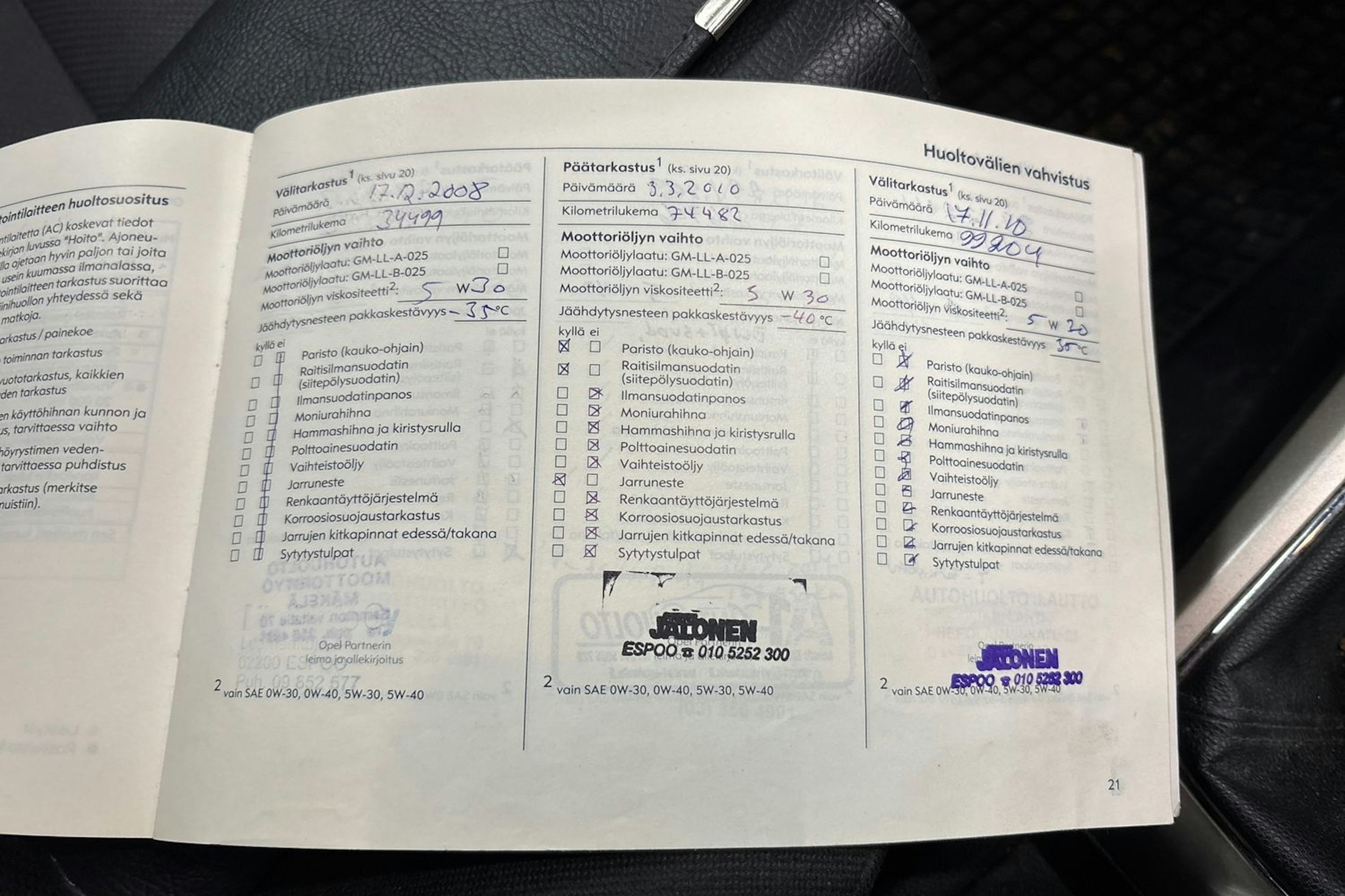 harmaa Opel Astra 2008 kuva 15.