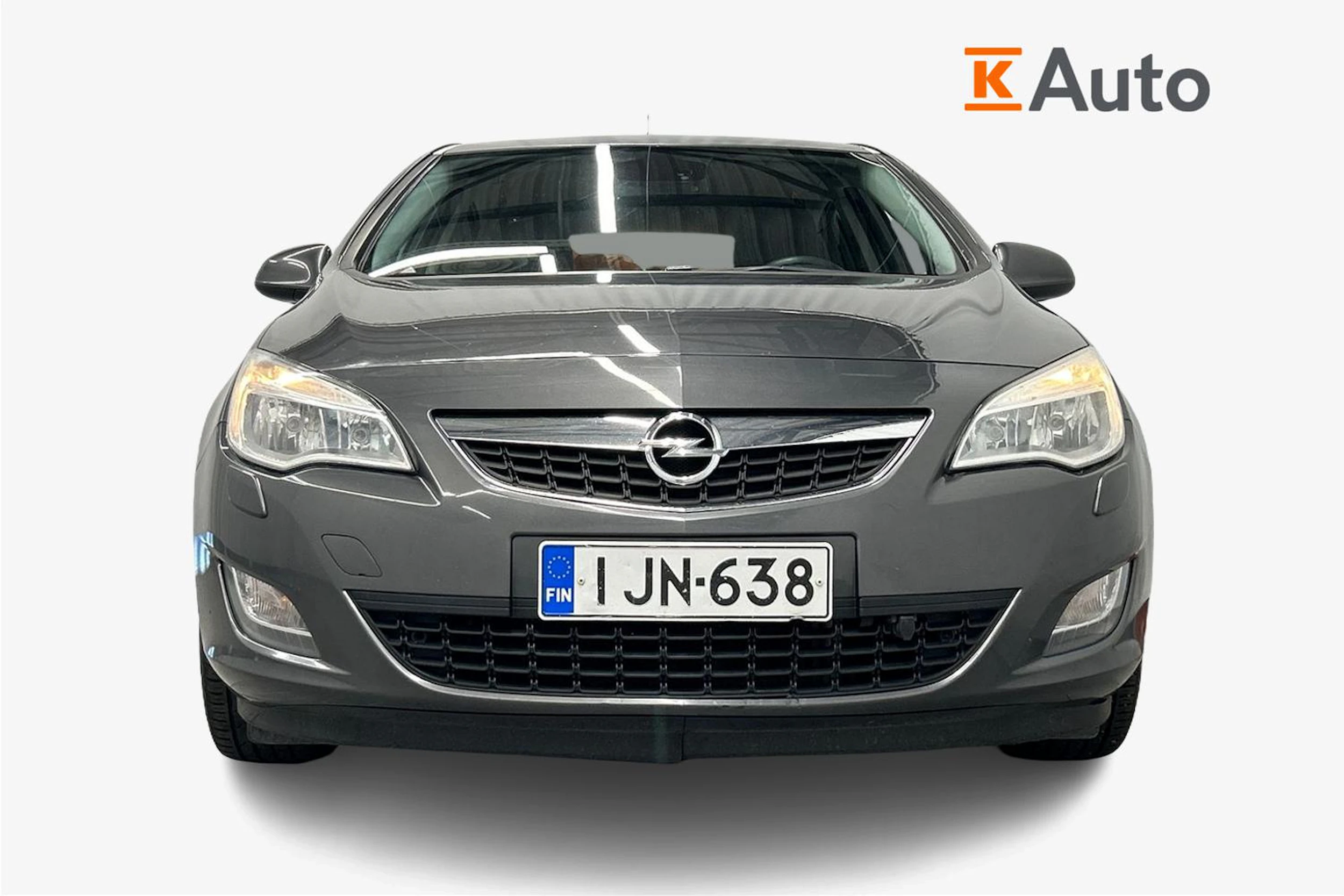 harmaa Opel Astra 2010 kuva 4.